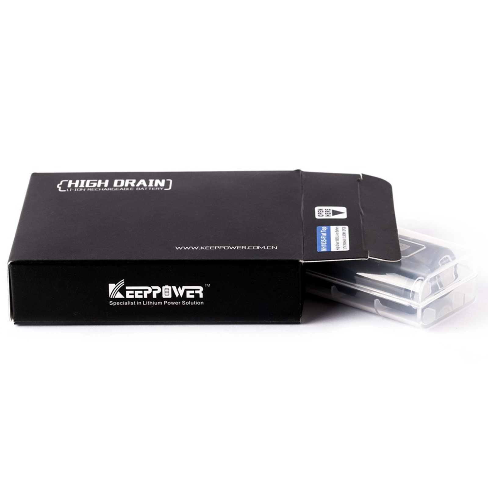 ALLNET IMR18650 Rechargeable Battery 3.7 V 2 Piece(s) 3500 MAh Black Silver CE RoHS