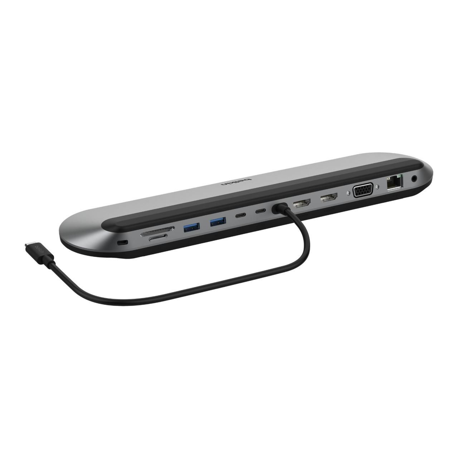 Belkin INC014BTSGY Wired USB 3.2 Gen 2 3.1 Gen 2 Type-C 100 W 3.5mm 2500 Mbits