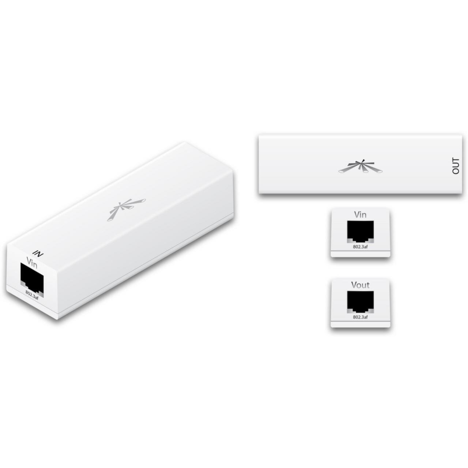 Ubiquiti Networks INS-8023AF-I PoE Adapter 18 V