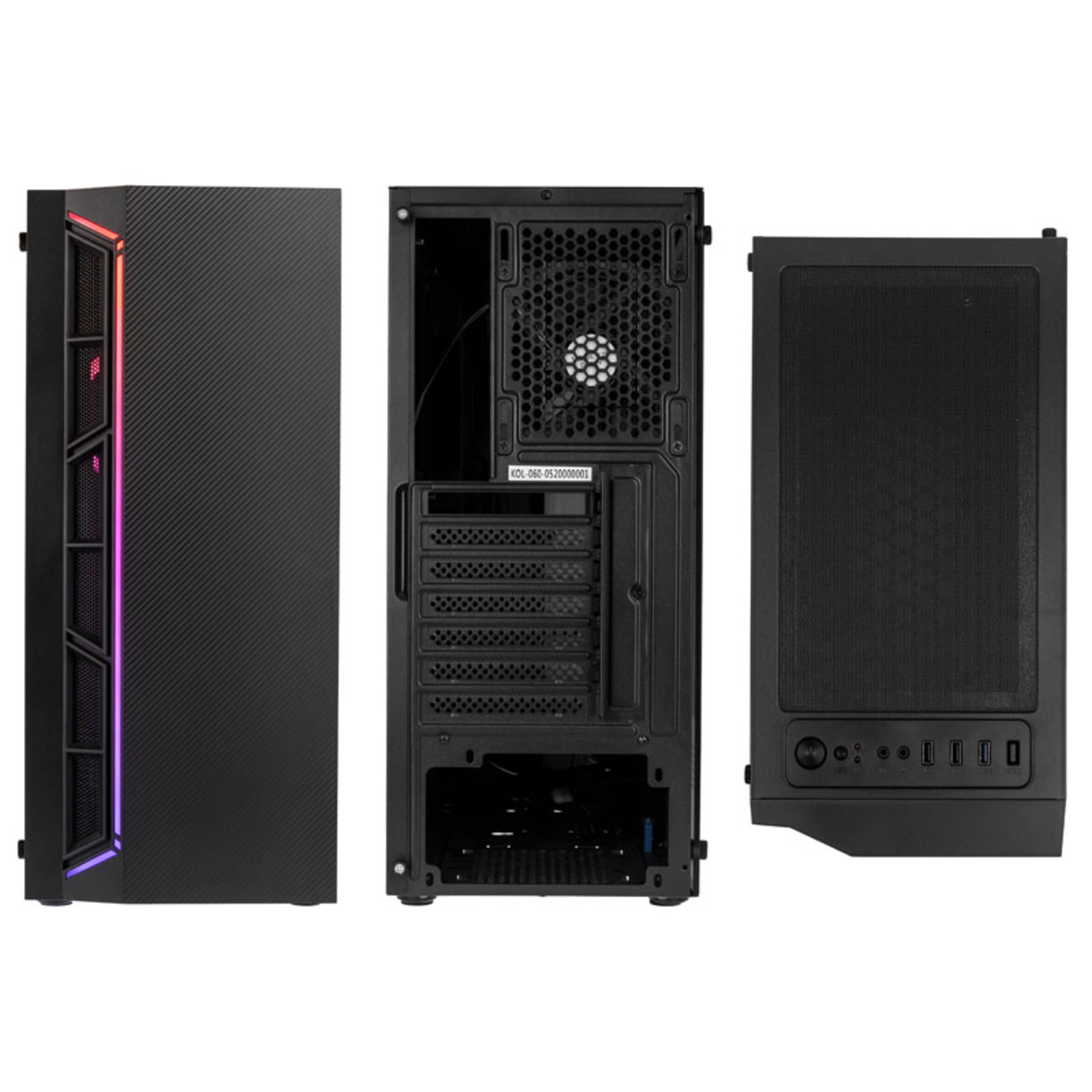 Kolink Inspire K7 ARGB Midi-Tower Black