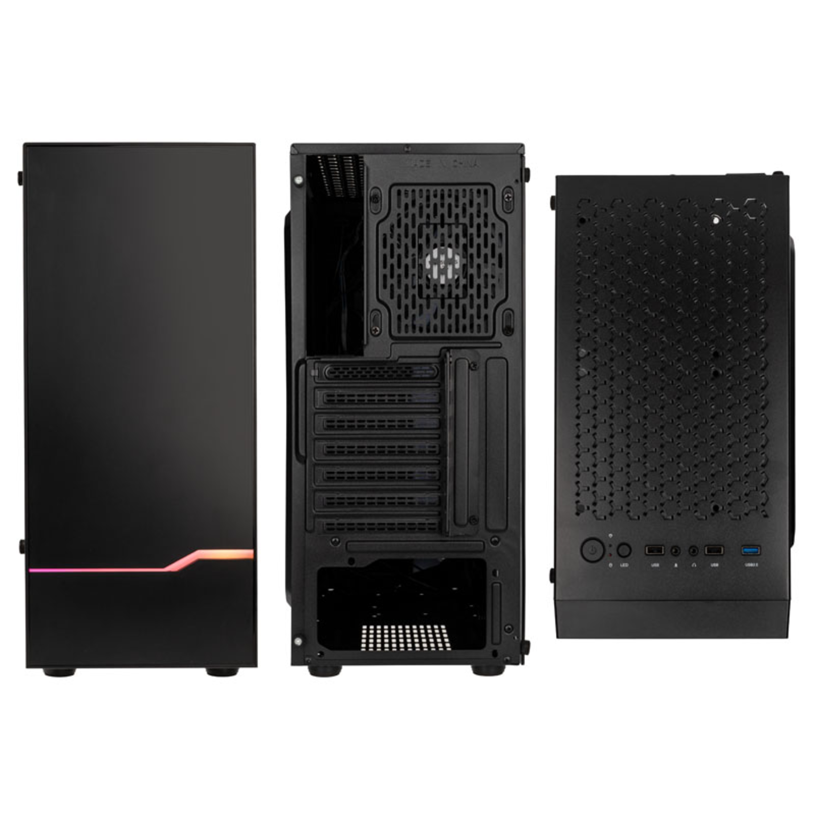 Kolink Inspire K9 ARGB Midi-Tower Black