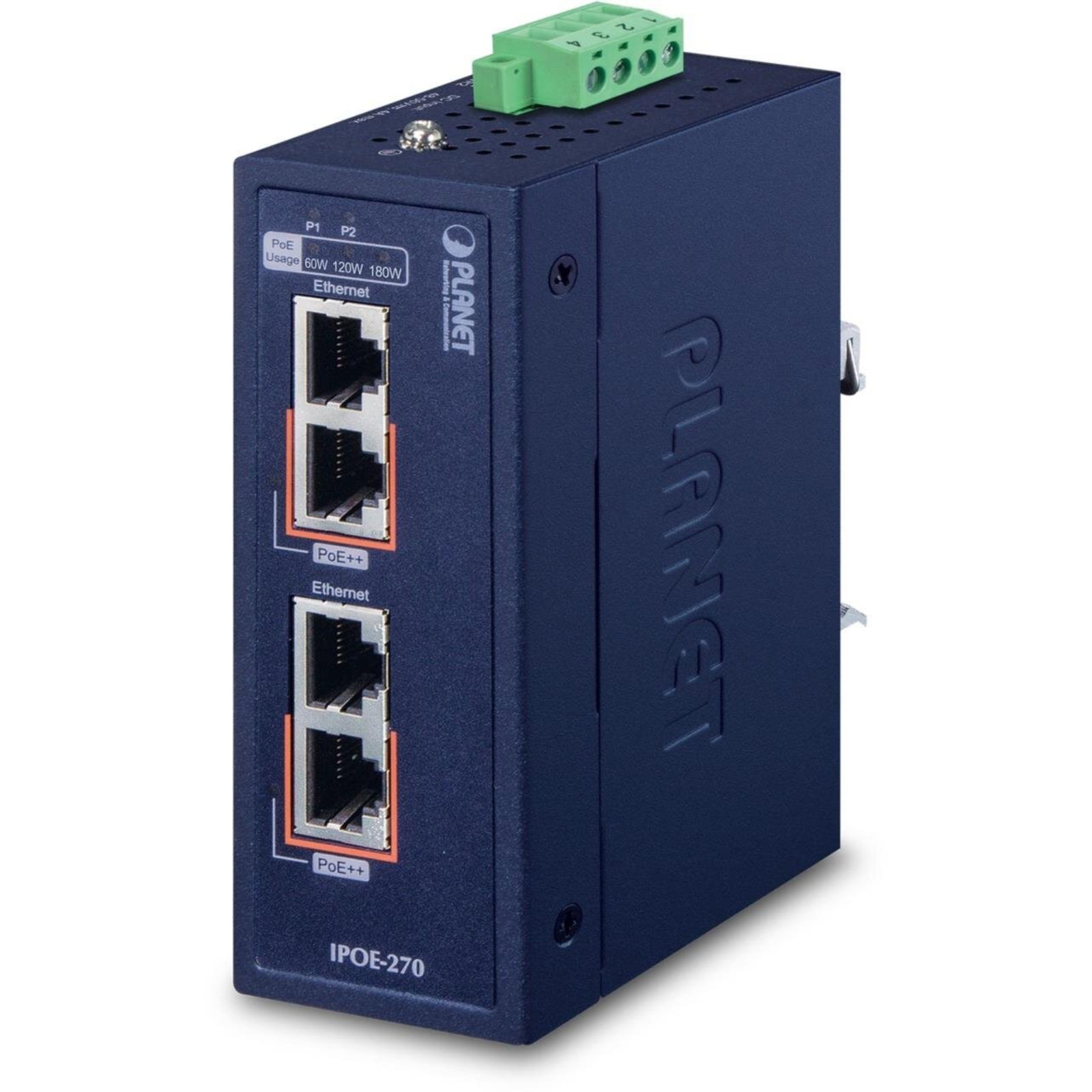 PLANET IPOE-270-12V Power over Ethernet (PoE) Wall Mounting