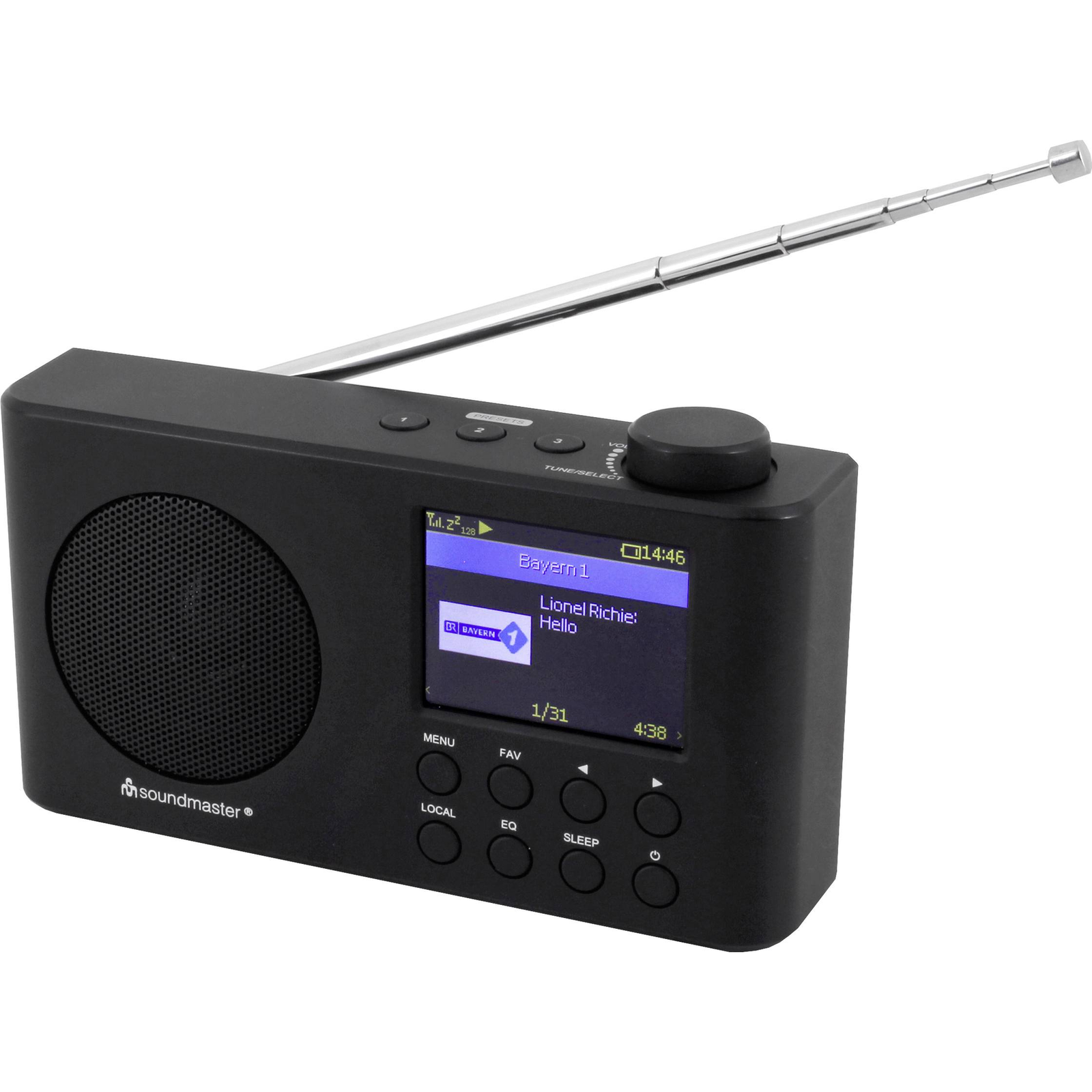 Soundmaster IR6500SW Portable Digital Radio Internet/DAB+/FM WLAN Bluetooth