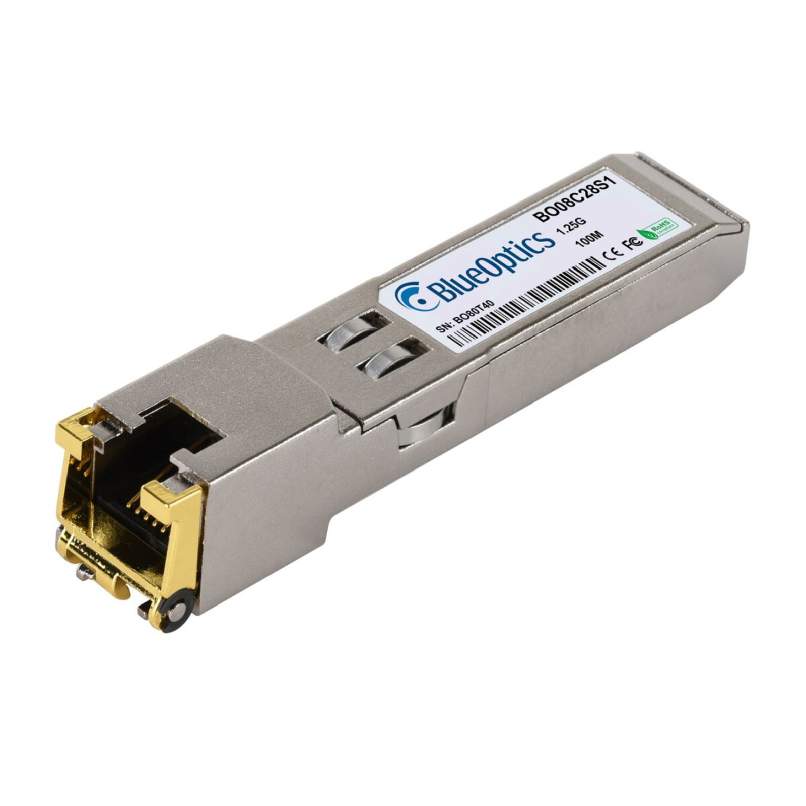 BlueOptics Alcatel-Lucent ISFP-GIG-T Compatible SFP BO08C28S1