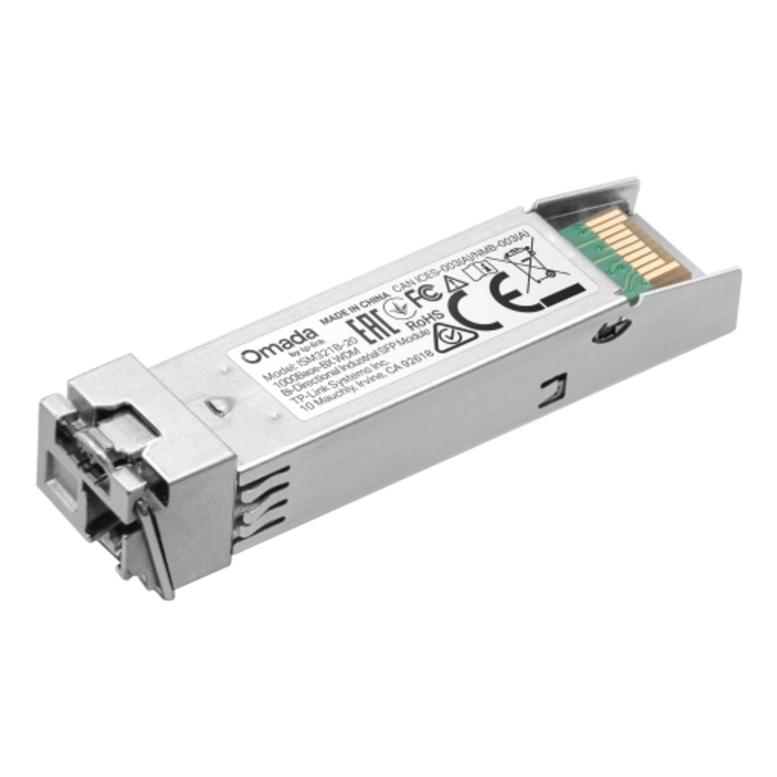 TP-Link Omada ISM321B-201000Base-BX WDM Bi-Directional Ind. SFP Module