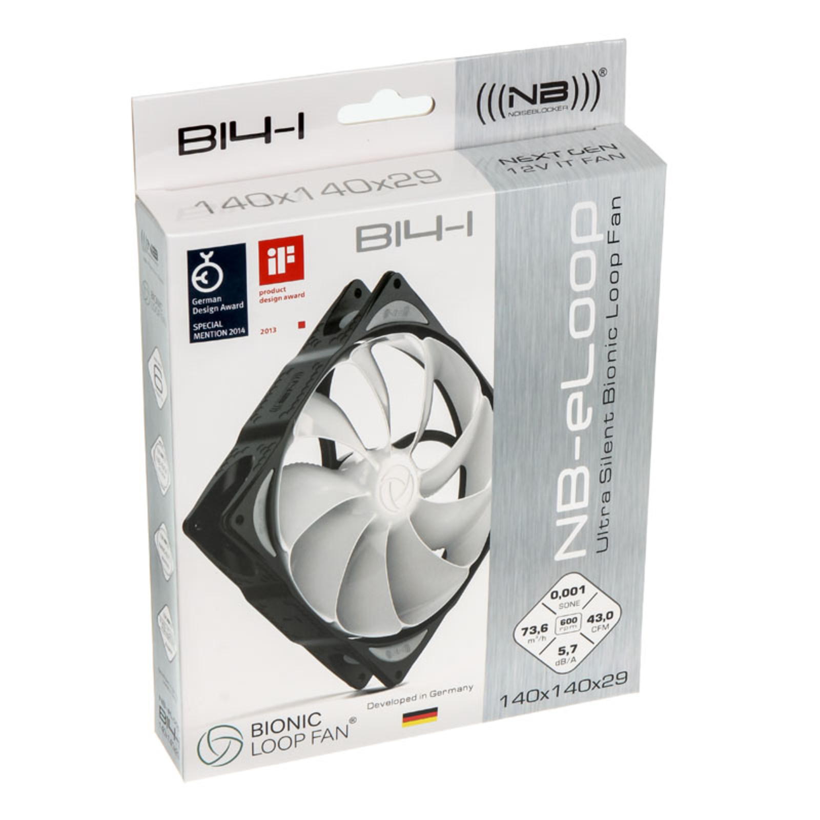 Noiseblocker ELoop NB-eLoop Fan B14-1 140mm