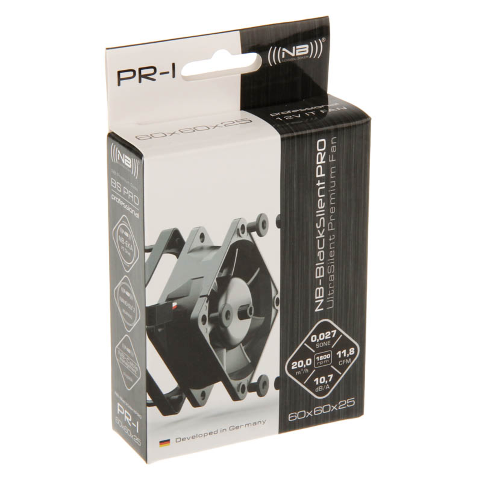 Noiseblocker ELoop BlackSilent Pro Fan PR-1 60mm