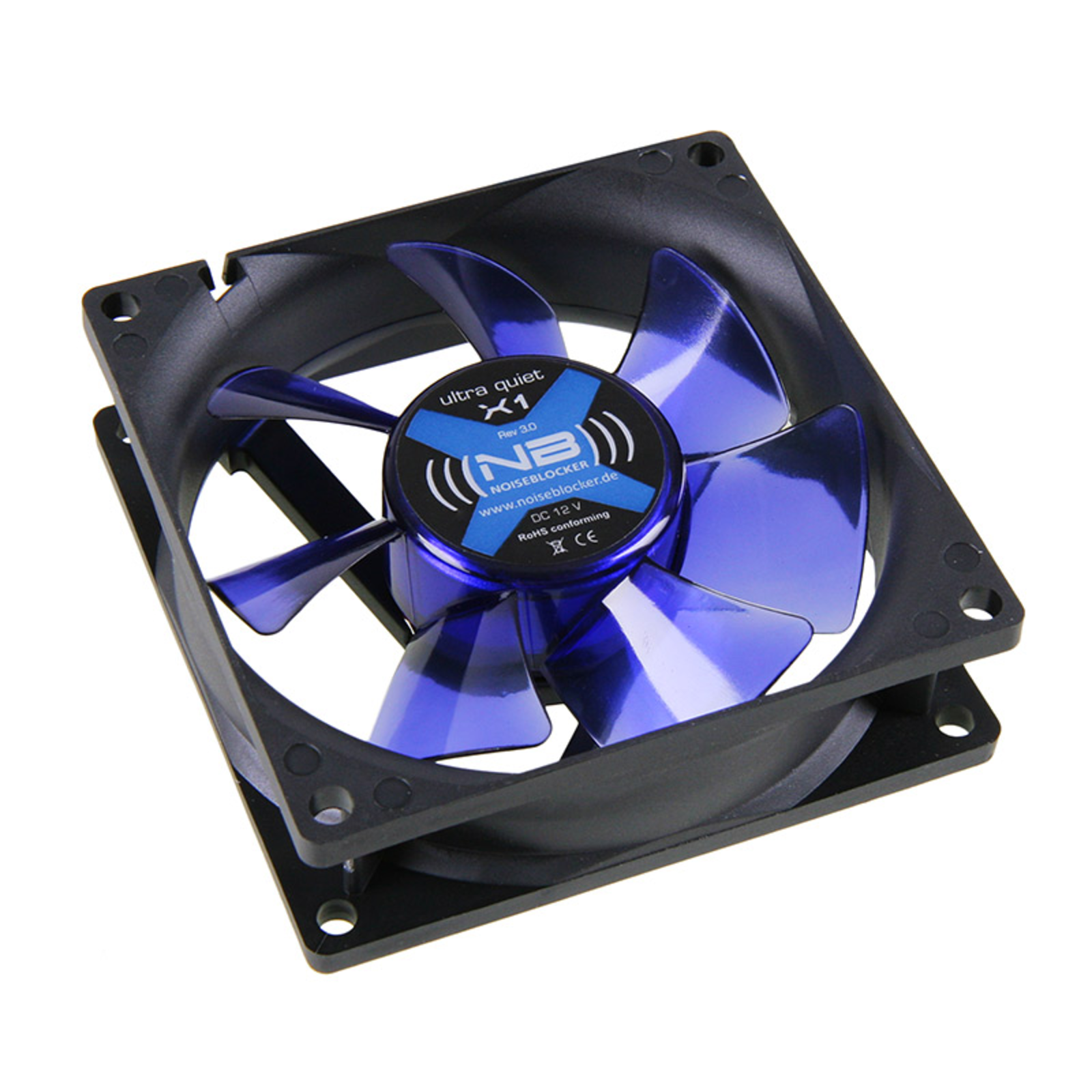 Noiseblocker ELoop BlackSilent Fan X1 80mm