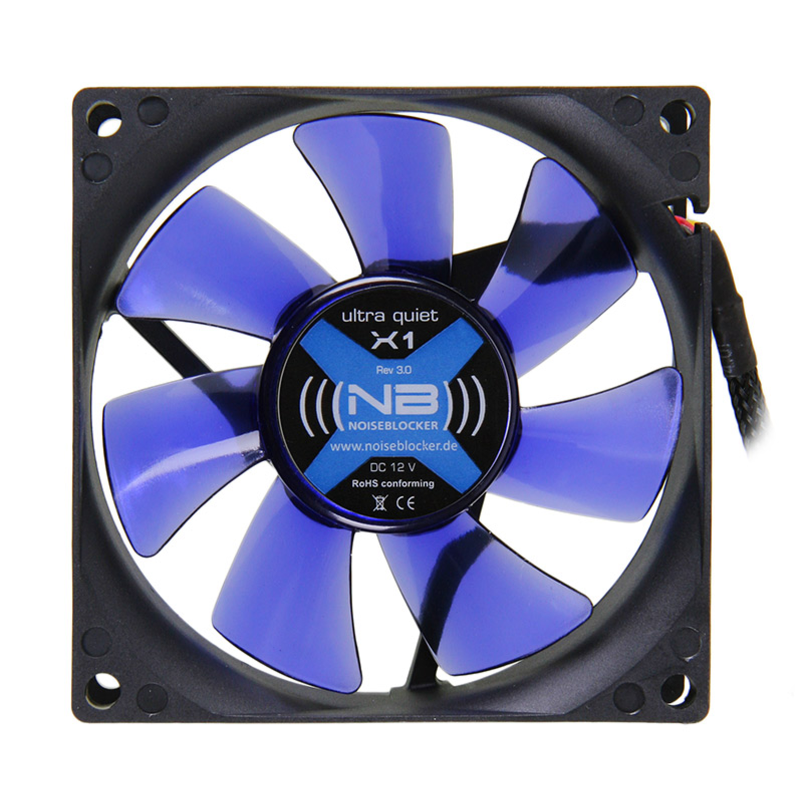 Noiseblocker ELoop BlackSilent Fan X1 80mm