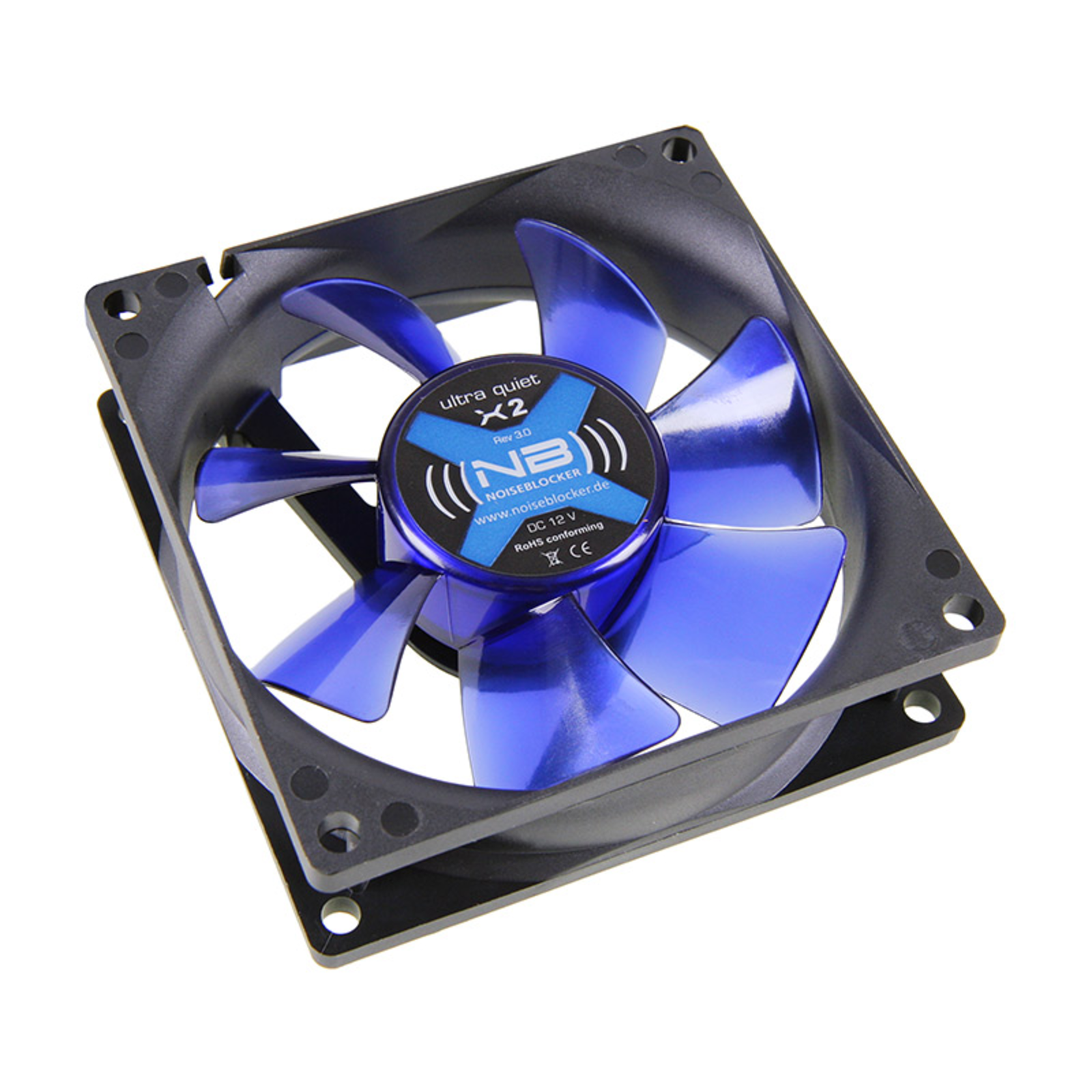 Noiseblocker ELoop BlackSilent Fan X2 80mm