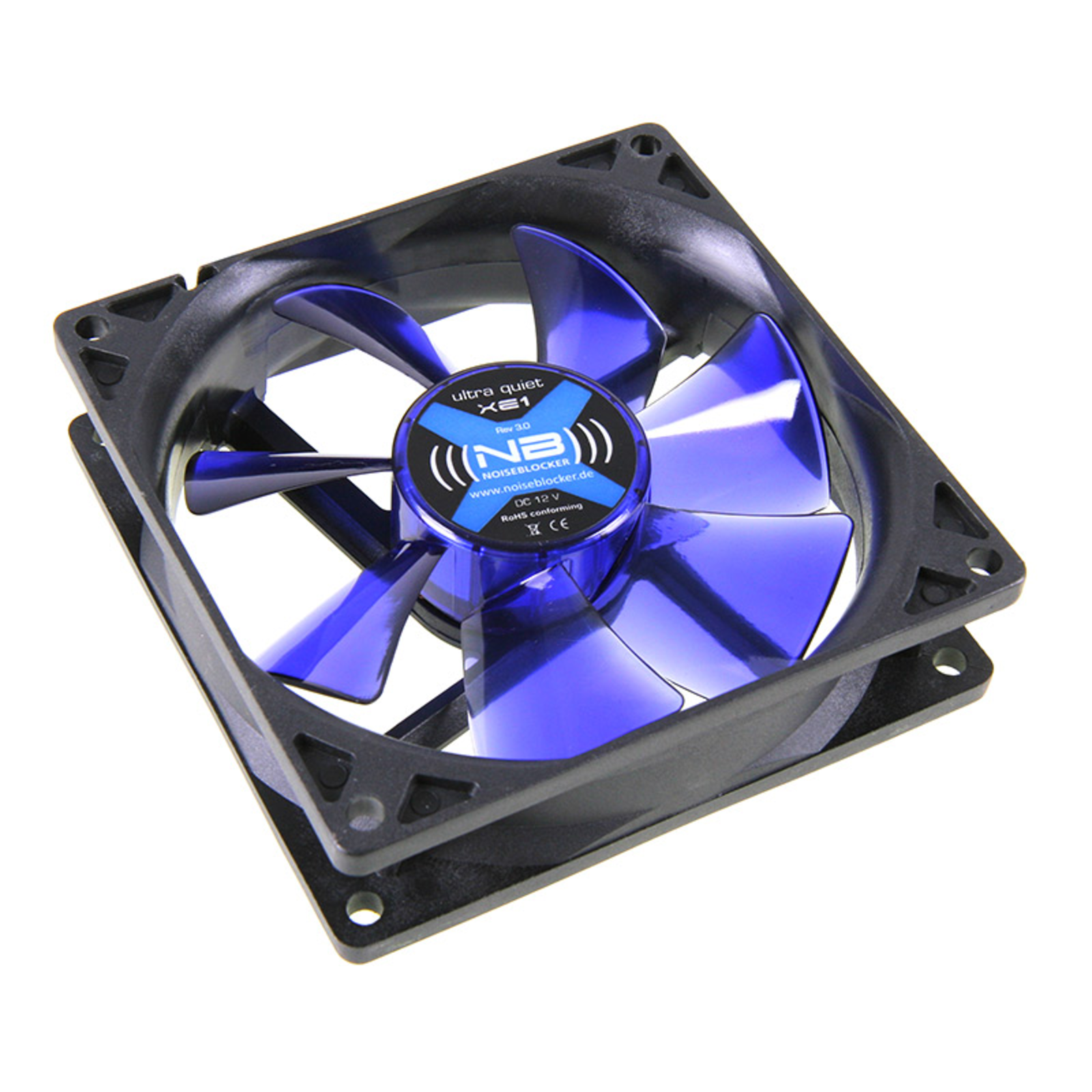 Noiseblocker ELoop BlackSilent Fan XE1 92mm