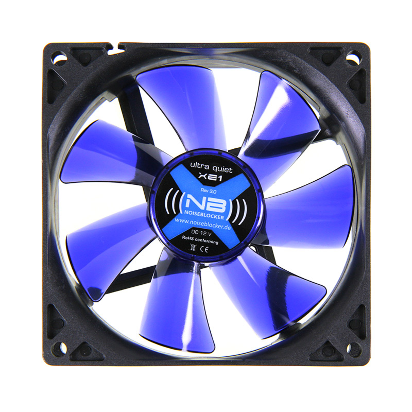 Noiseblocker ELoop BlackSilent Fan XE1 92mm