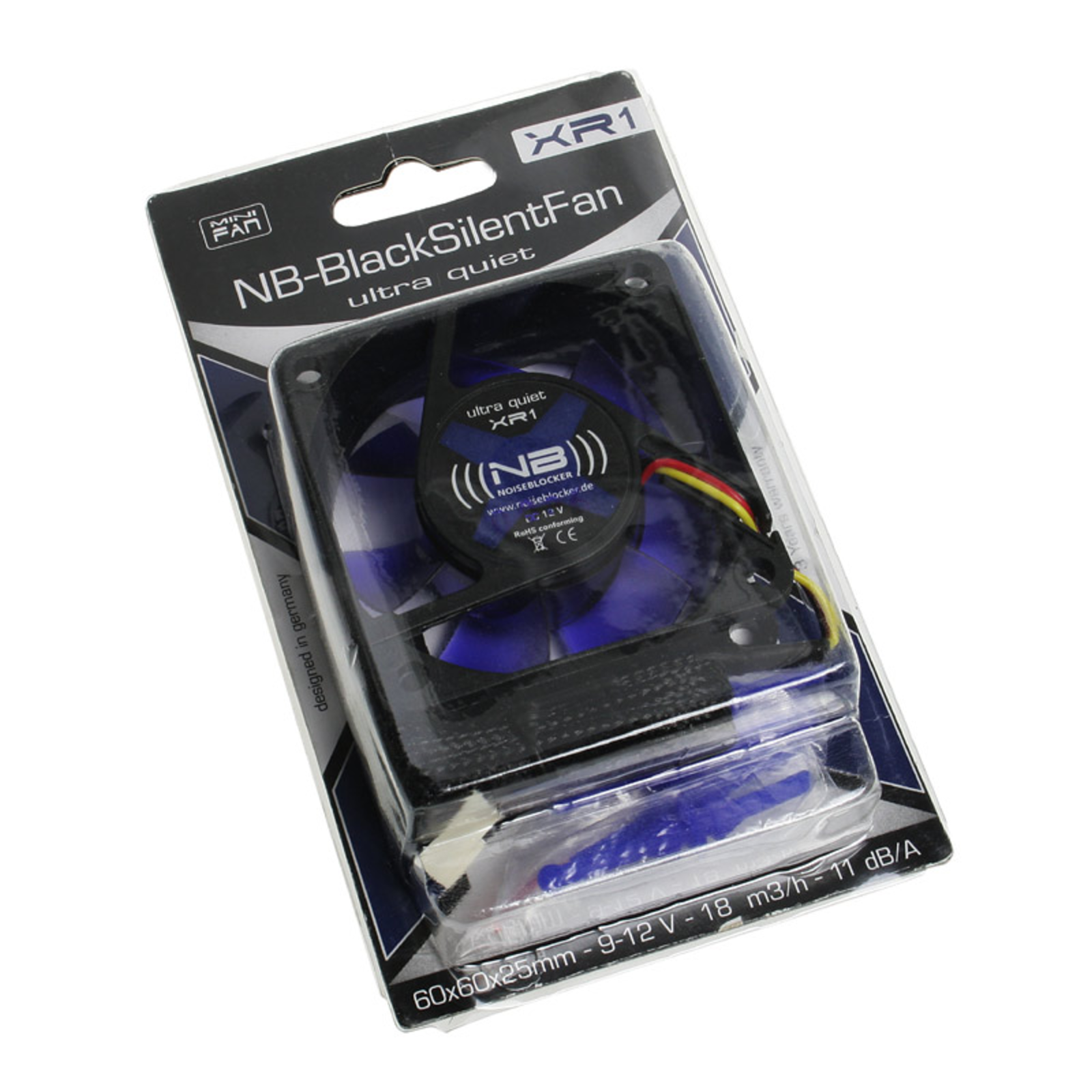 Noiseblocker ELoop BlackSilent Fan XR-1 60mm