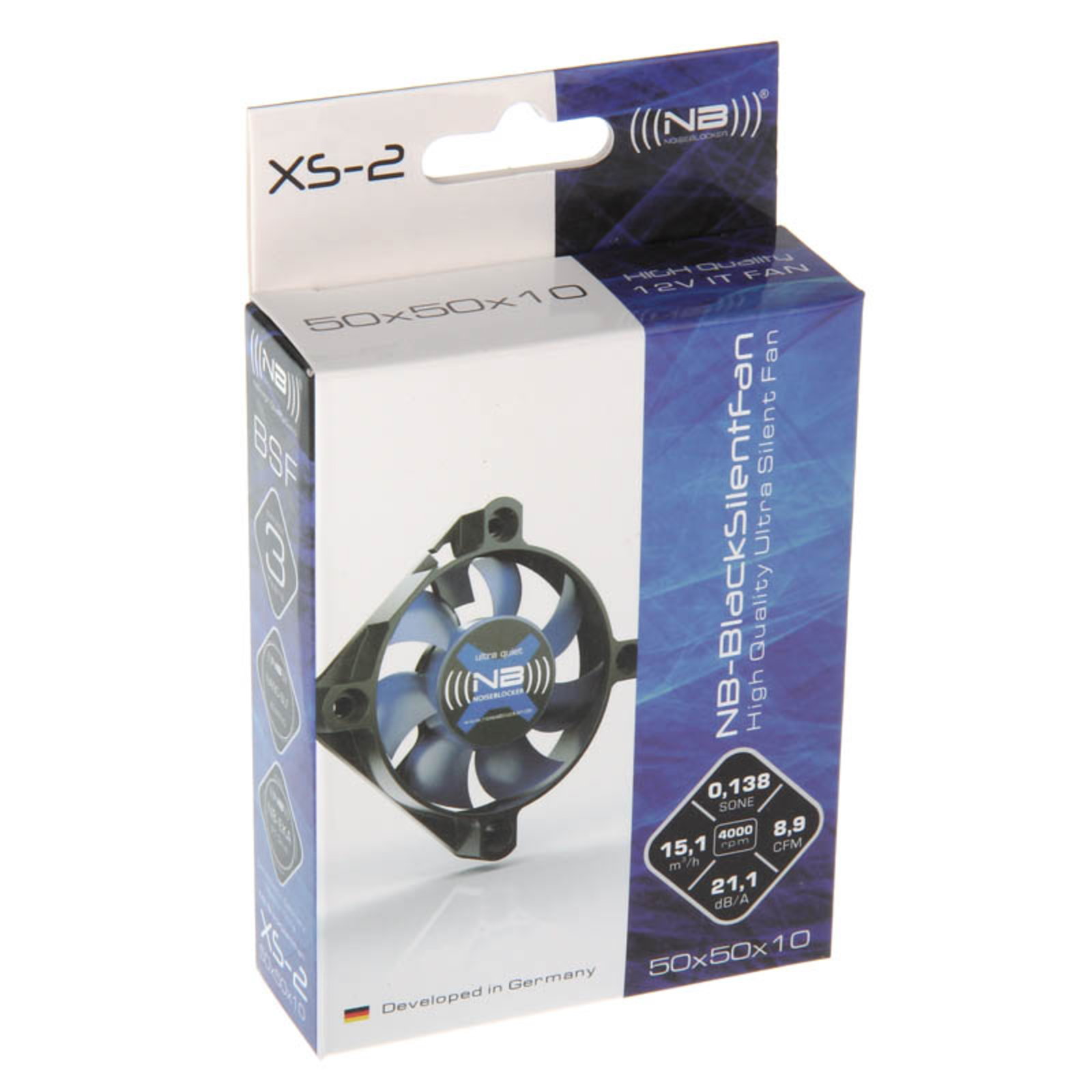 Noiseblocker ELoop BlackSilent Fan XS2 50mm