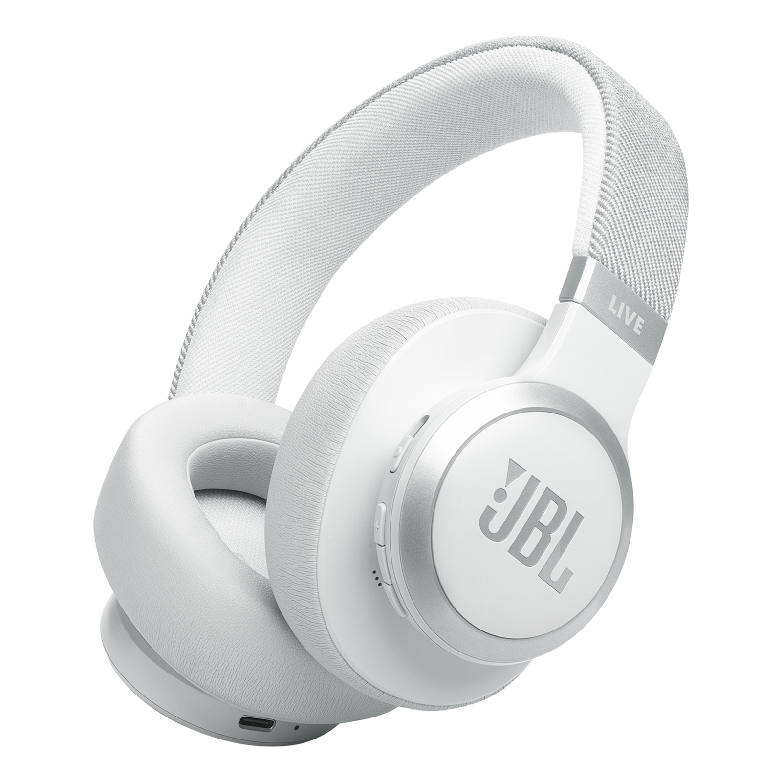 JBL LIVE 770NC Wireless Wired Headphones White