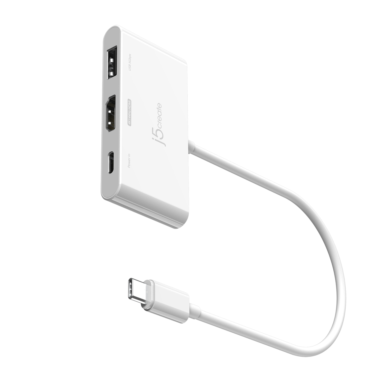 j5create JCA399 Video Adapter 24-pin USB-C Male to HDMI USB-C (PD)