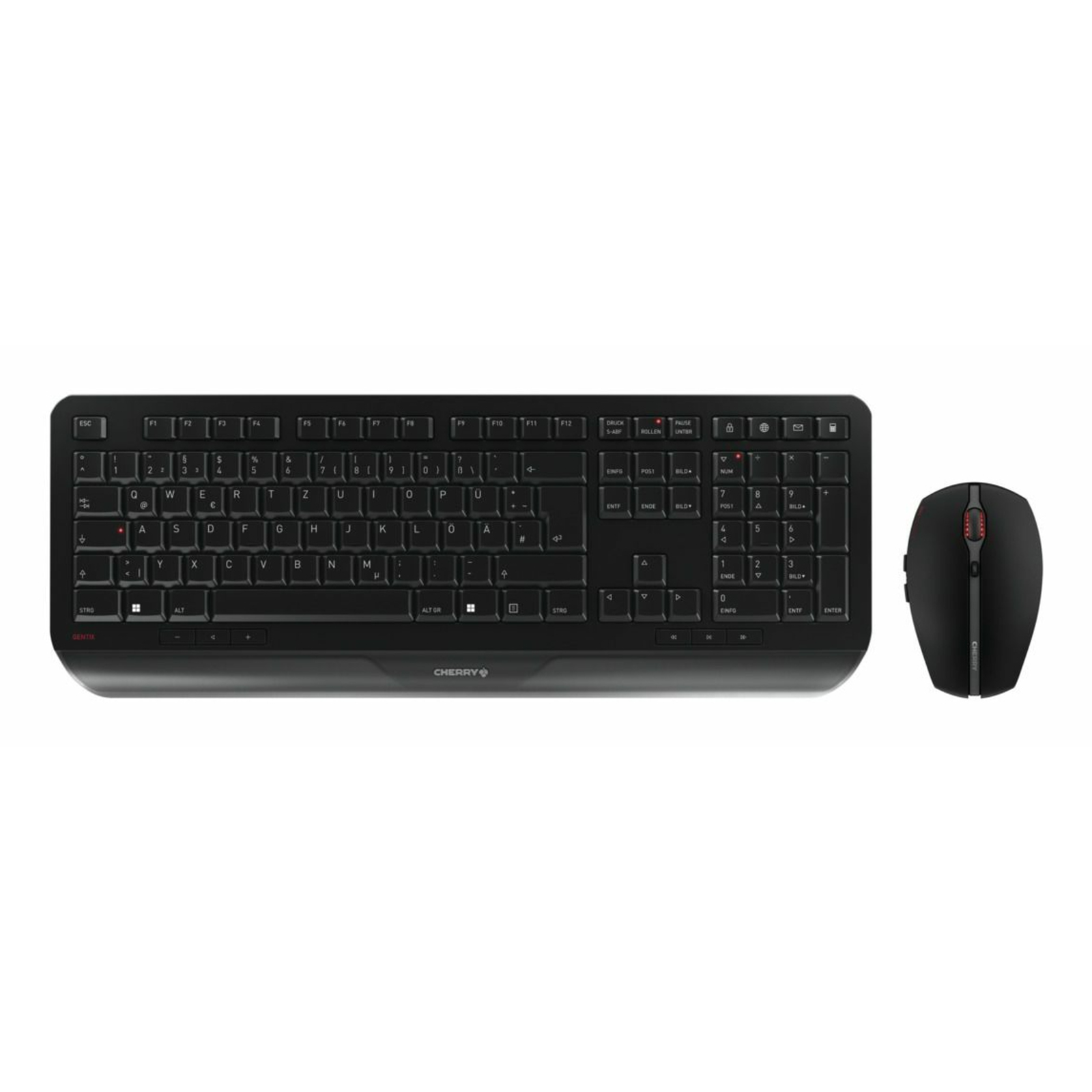 Cherry TAS Desktop Set Gentix Wireless DE-Layout Black