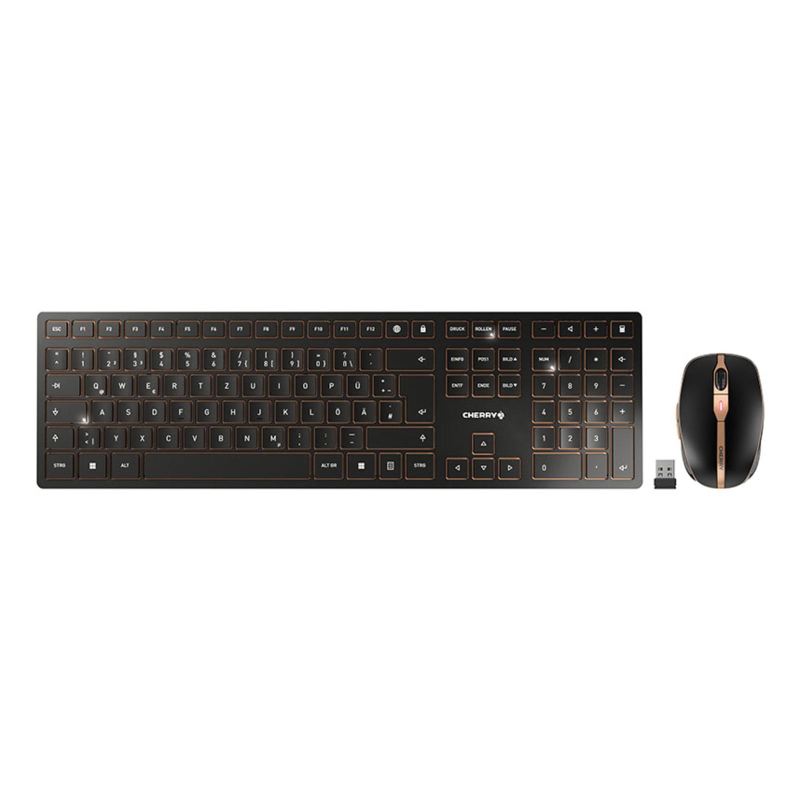 Cherry Keyboard And Mouse Set DW 9100 SLIM Wireless
