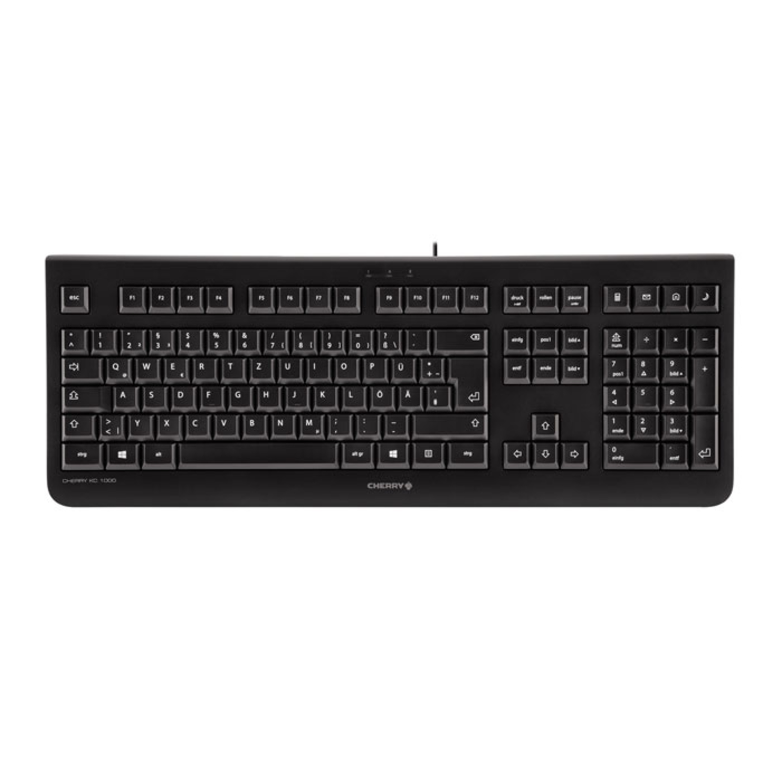 Cherry KC 1000 Wired USB QWERTZ Black