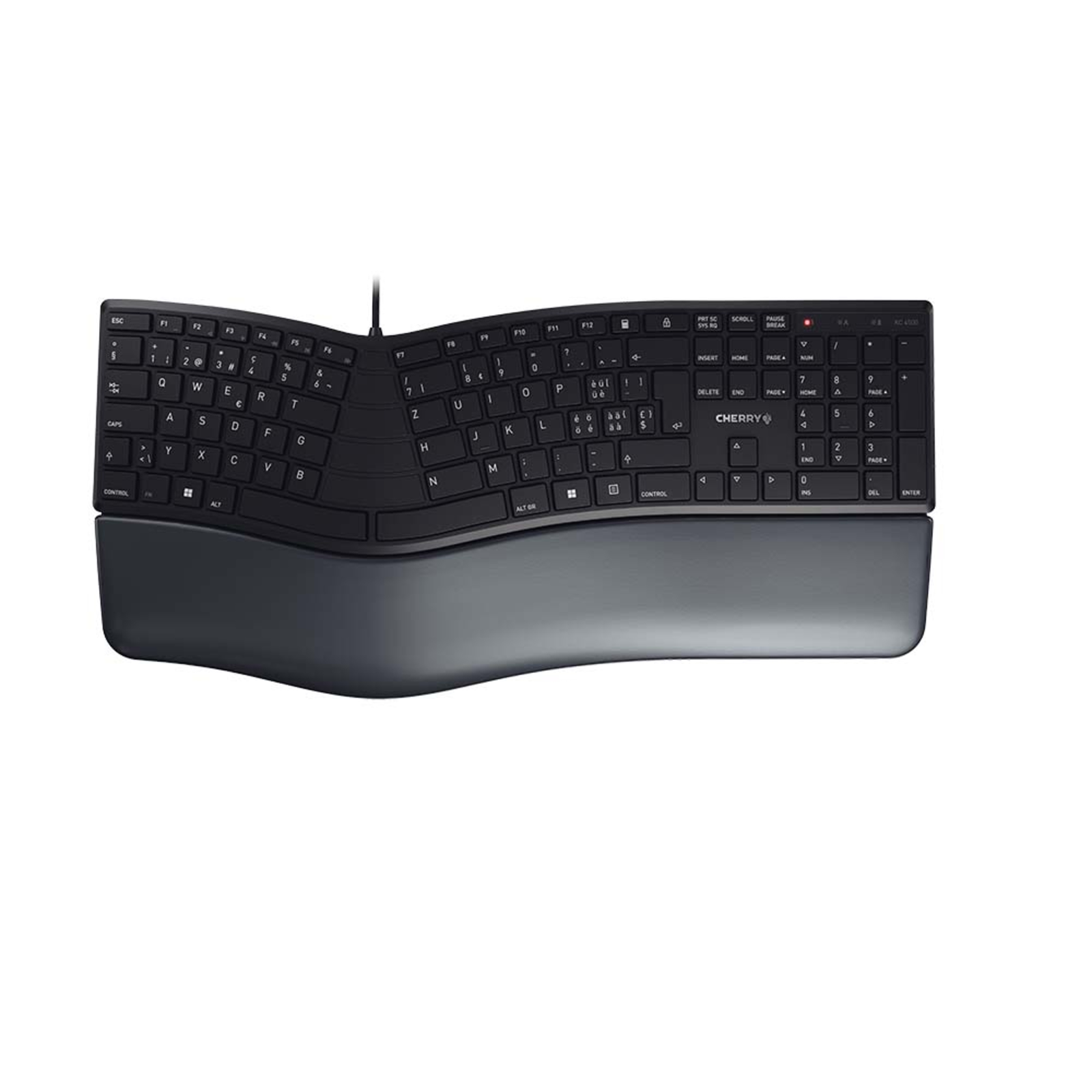 Cherry KC 4500 ERGO Keyboard USB QWERTZ
