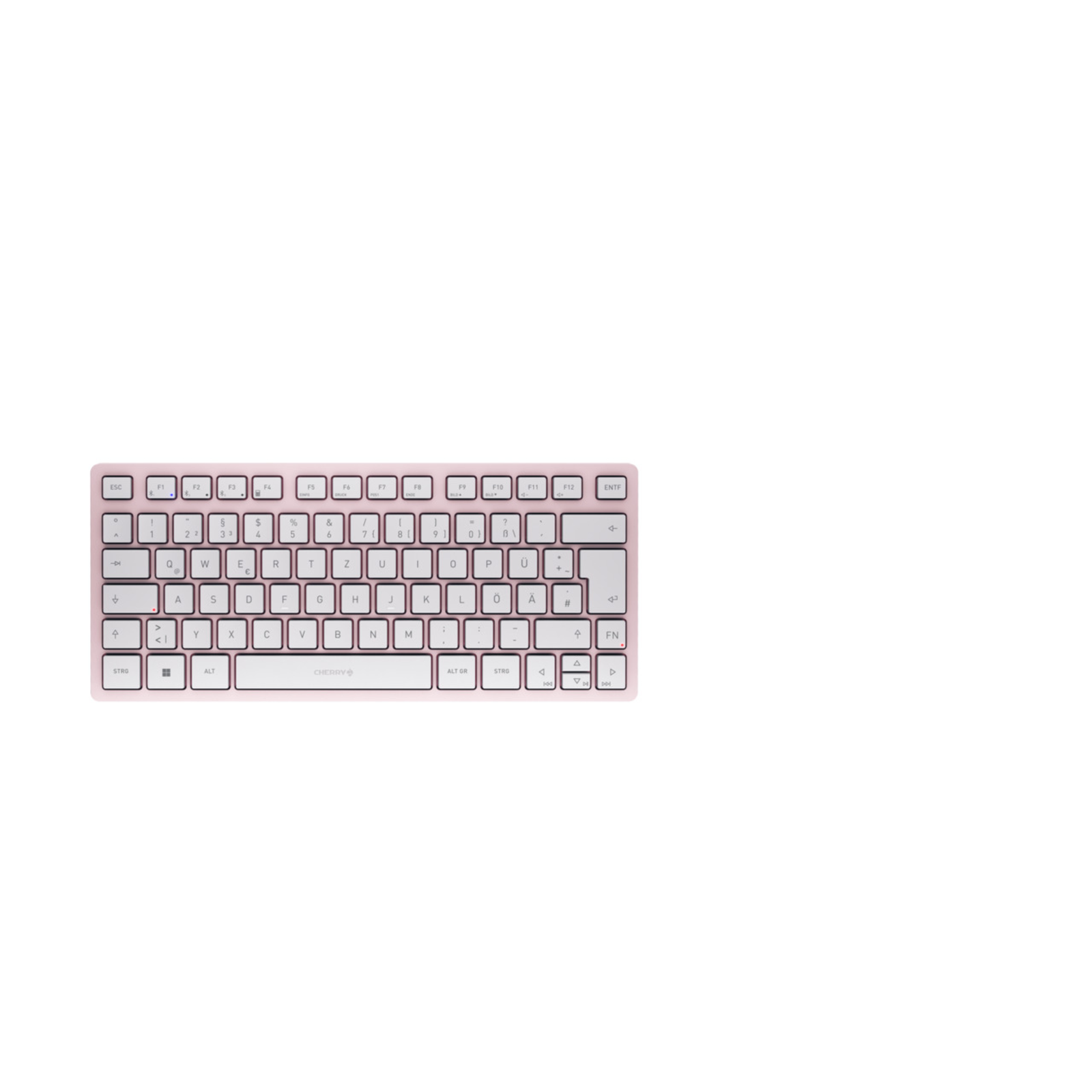 Cherry TAS KW 7100 MINI BT Wireless DE-Layout Blossom