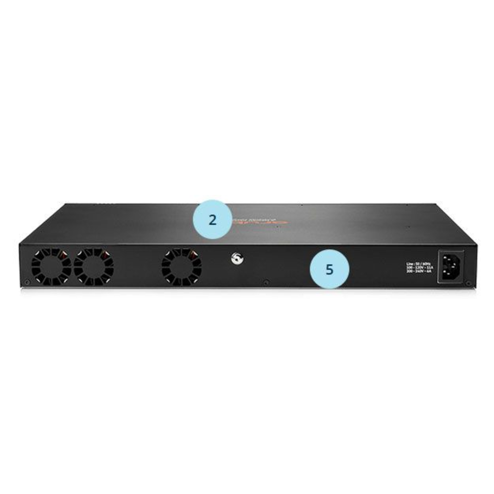 HPE Aruba 6200F 24G Class4 PoE 4SFP+ 370W Switch Switch Max. Stacking Distance 10