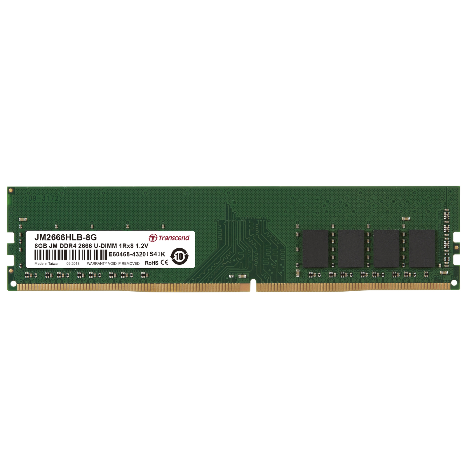 Transcend DDR4 8GB PC 2666 CL19 JetRam JM2666HLB-8G