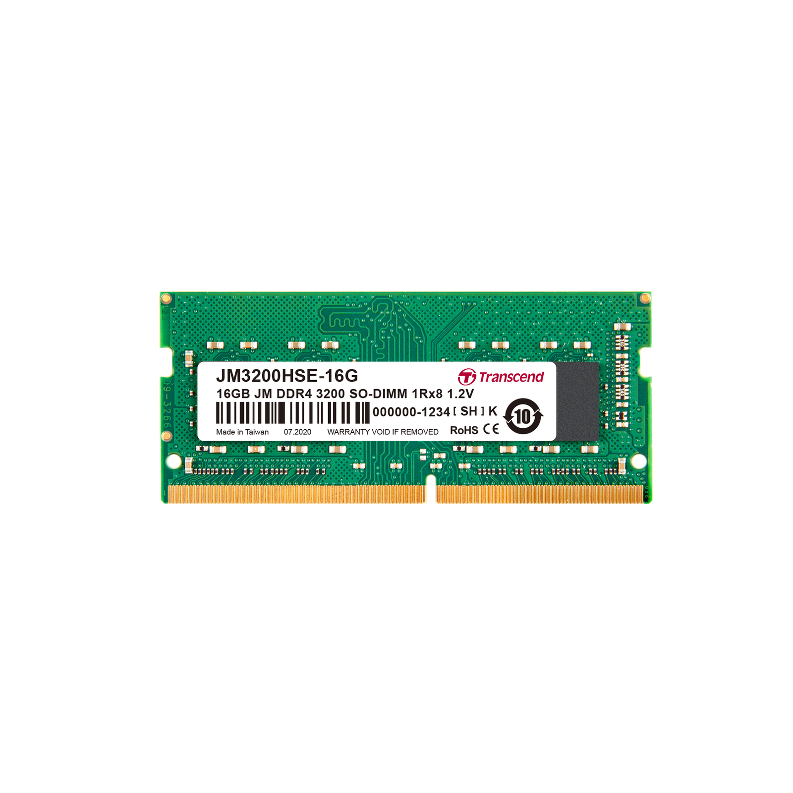 Transcend SO DDR4 16GB PC 3200 CL22 JetRam JM3200HSE-16G
