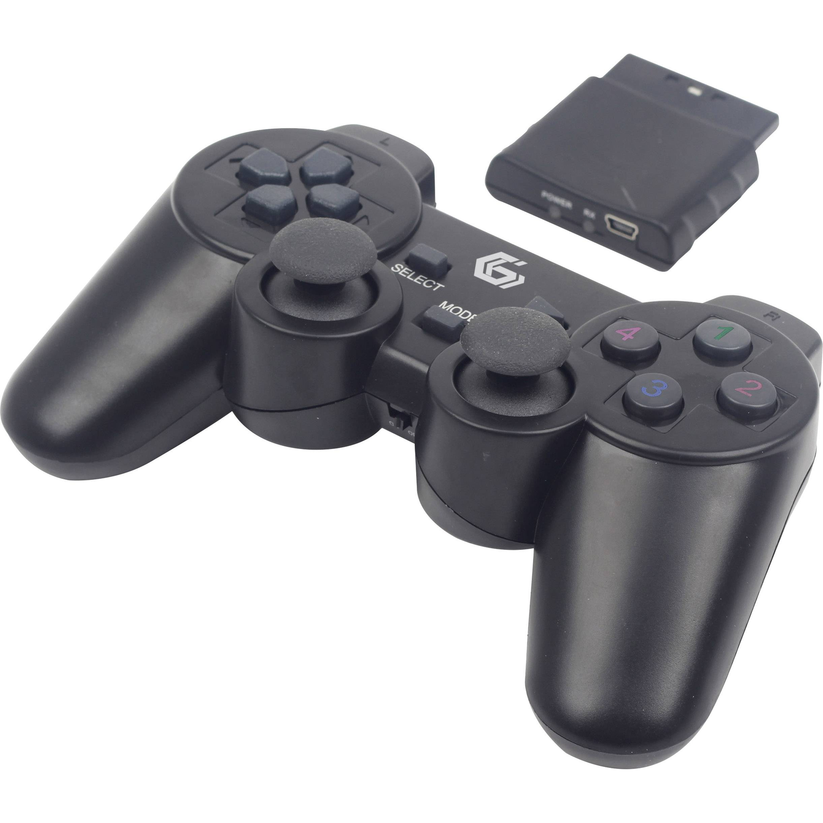 Gembird JPD-WDV-01 Gamepad PlayStation 2 And 3 Black