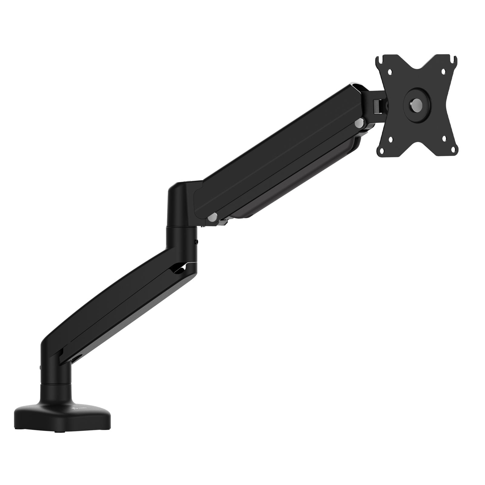 j5create JTSA101 Mounting Kit Arm Clamp Base Tabletop Hole Ergonomic Aluminium Plastic Steel Black S