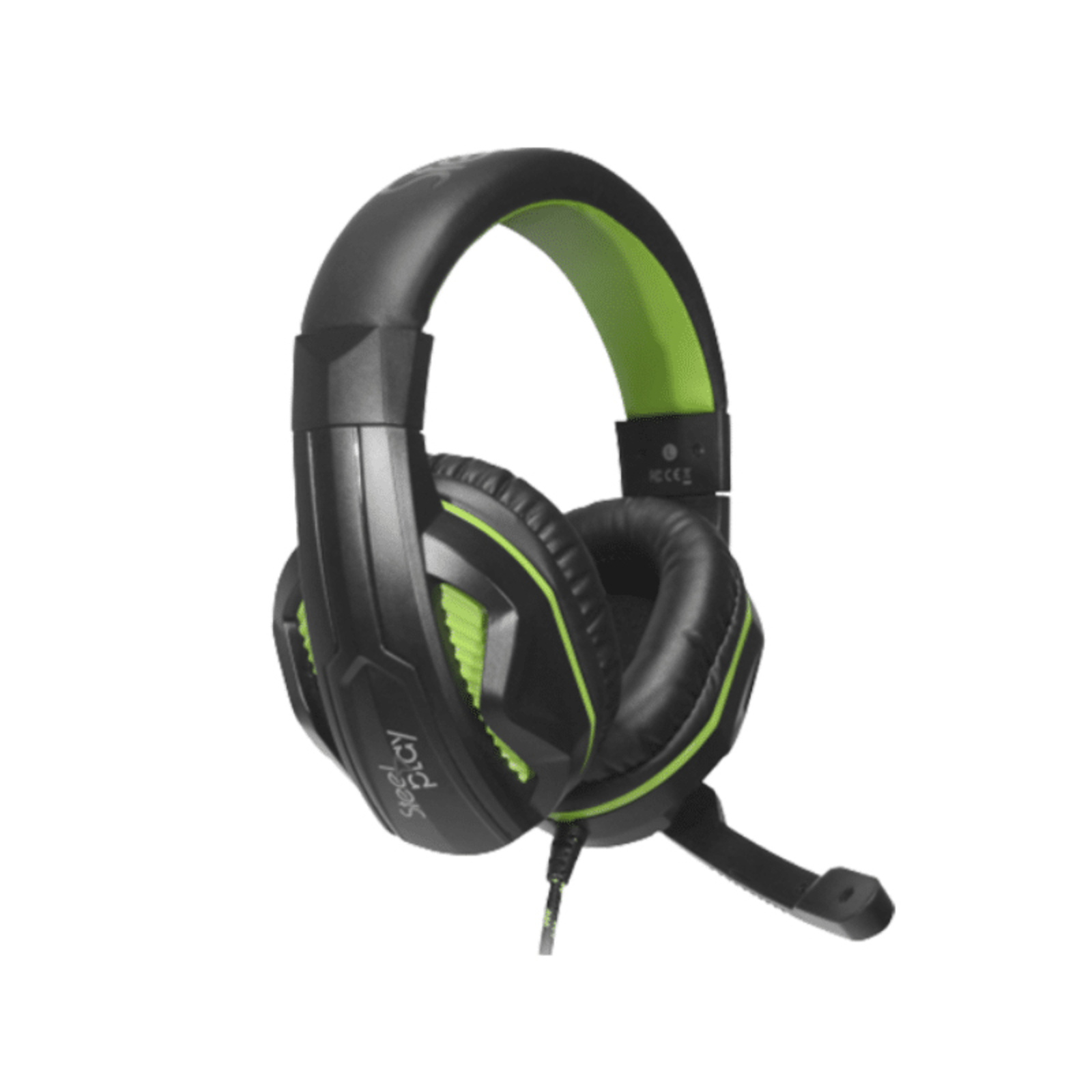 STEELPLAY Wired Headset HP45 Black/Green XboxX