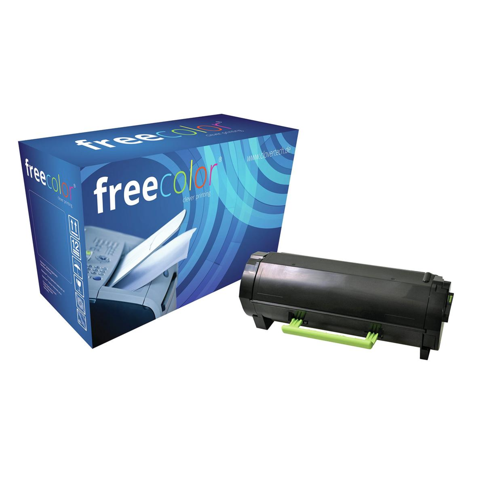 Freecolor Toner Lexmark MS410 510 610 Black Compatible