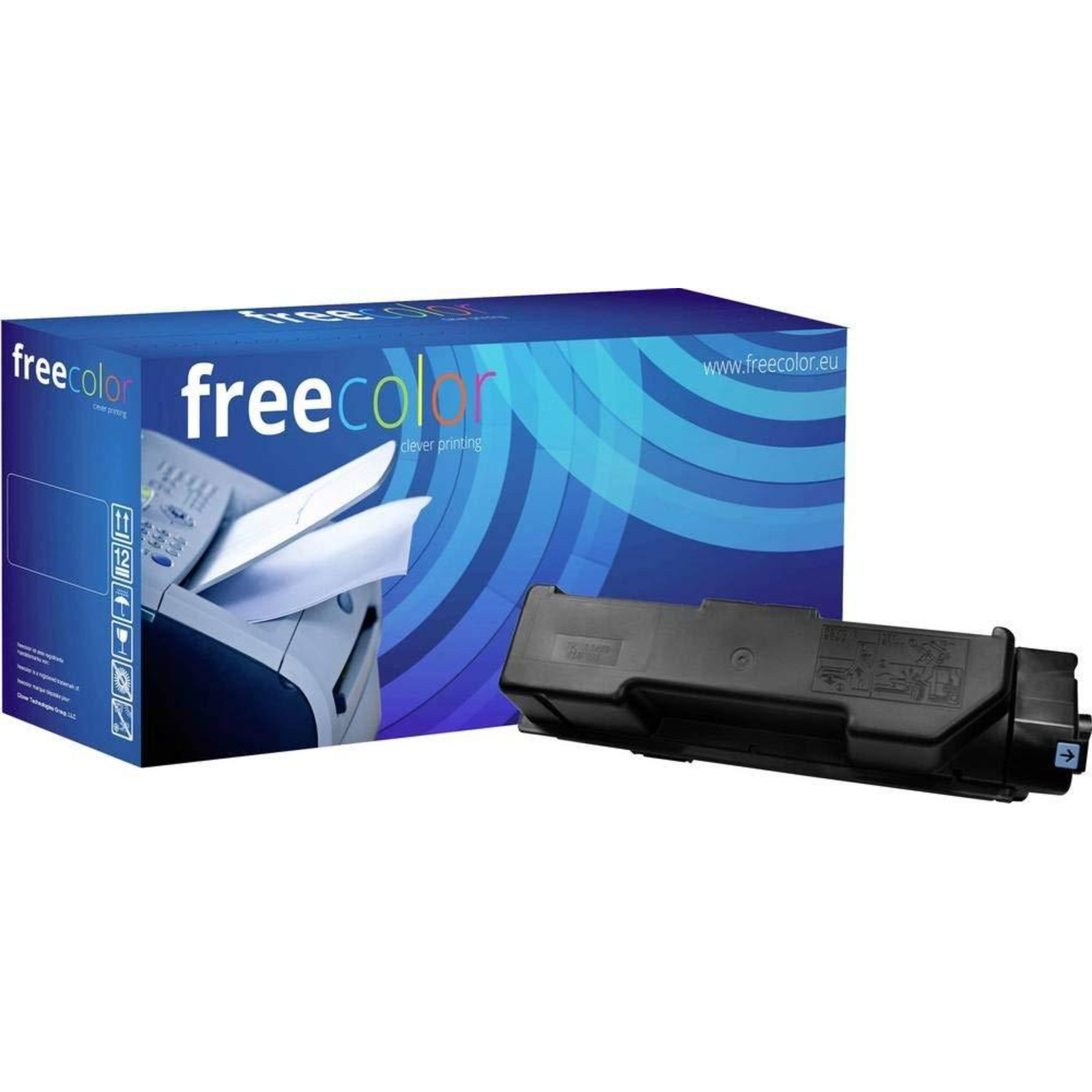 Freecolor Toner Kyocera P2040 TK-1160 Black Compatible