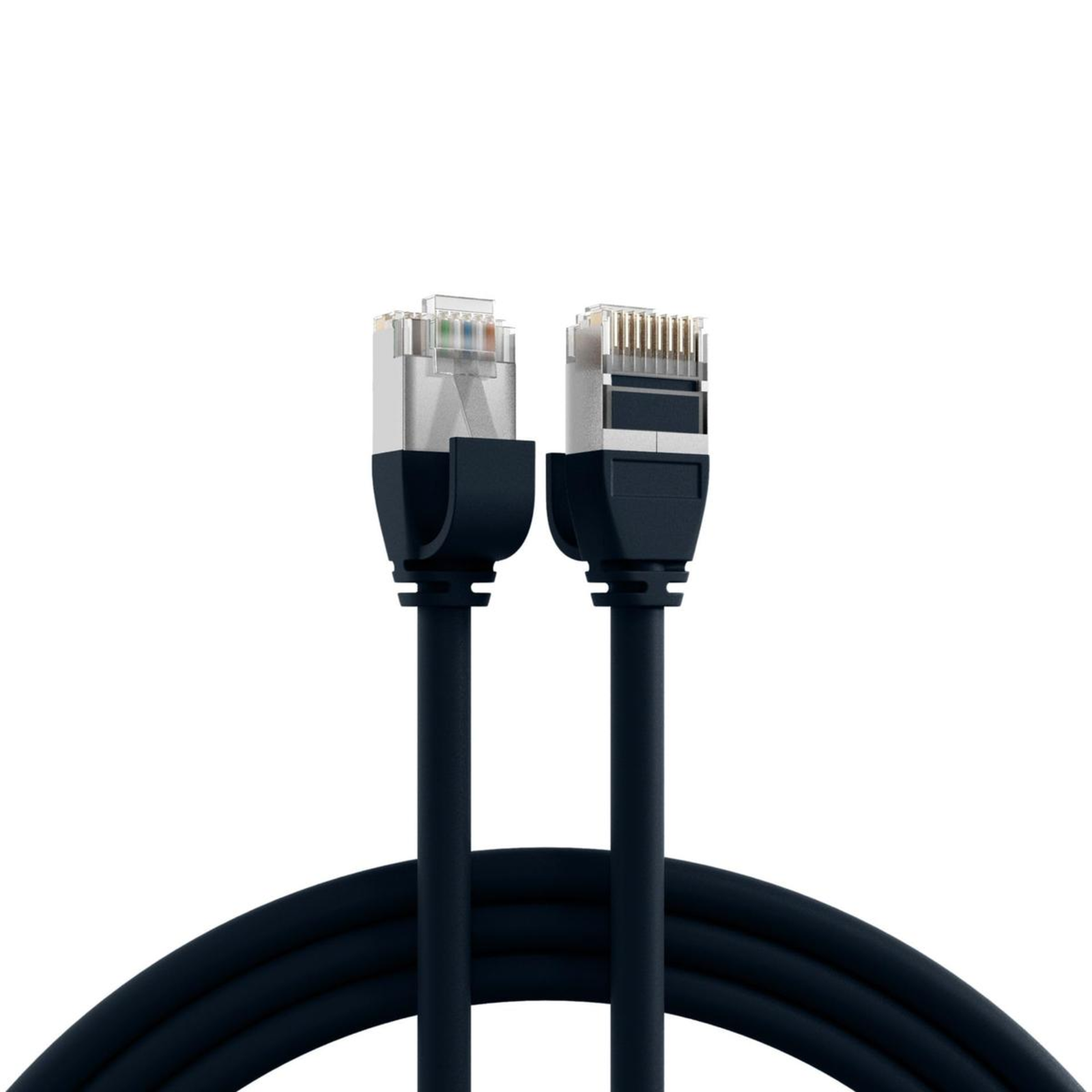 EFB Elektronik PK K5547SW.0.5 0.5 M Patch Cable U/FTP Cat.6a Ultraflex Black