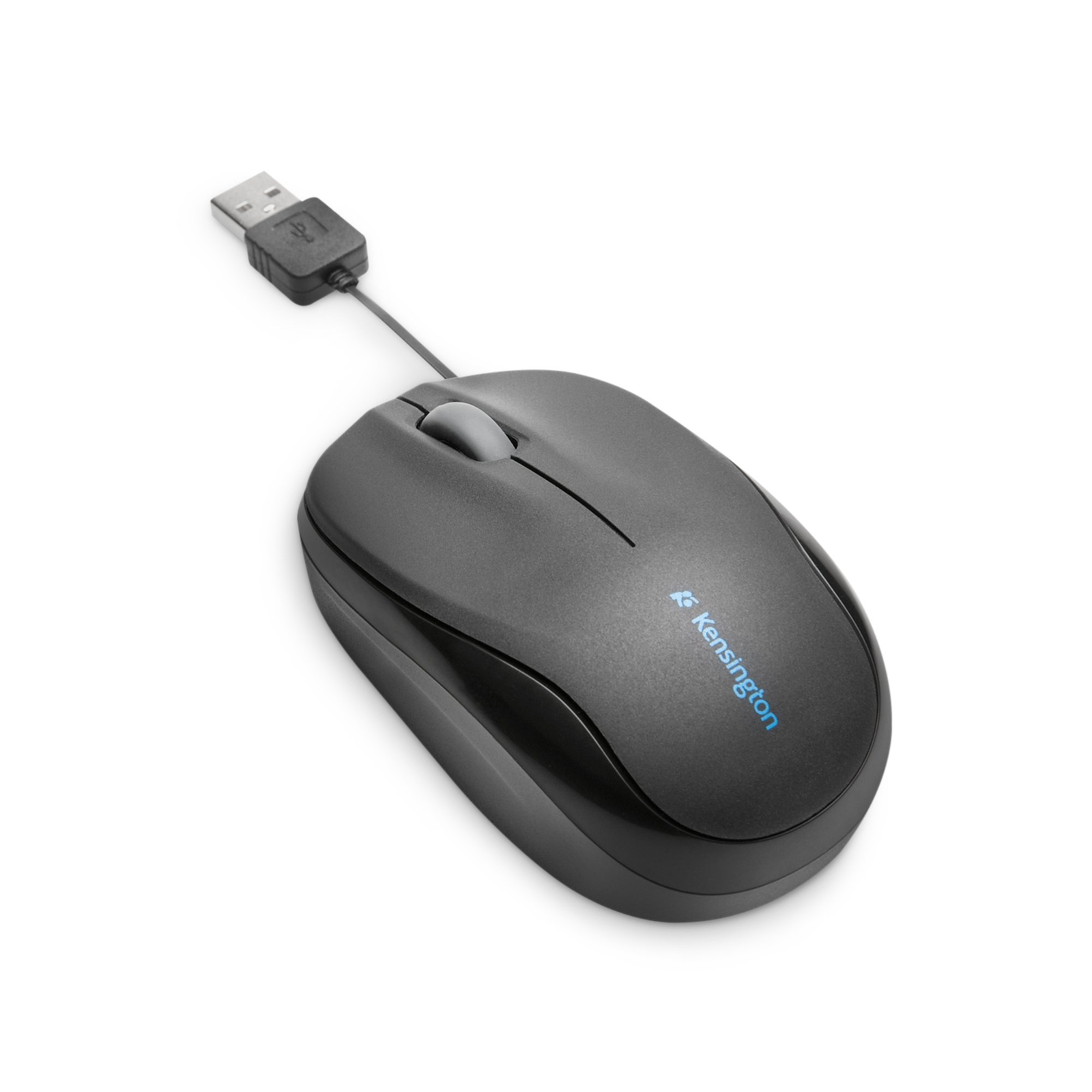 Kensington Pro Fit Mobile Mouse Black with Retractable Cable