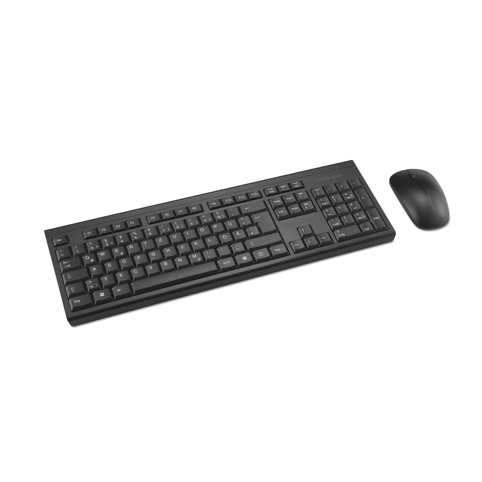 Kensington KM150 EQ Keyboard And Mouse Set Wireless Black