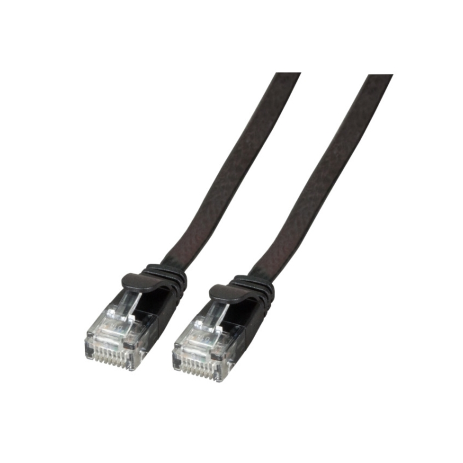 EFB Elektronik PK MK6003.025B 0.25 M Flat Cable U/UTP Cat.6 Black