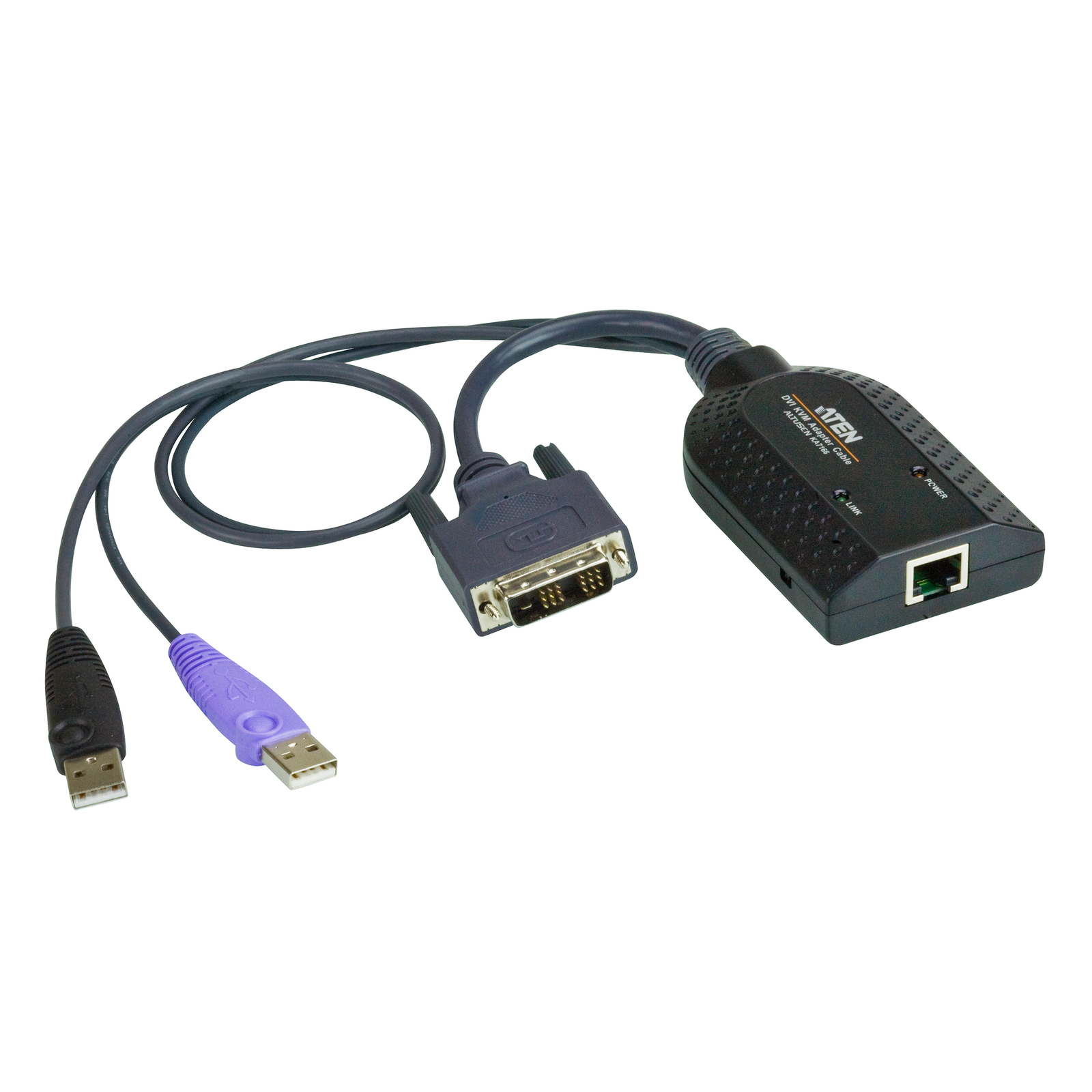 Aten KA7166-AX Keyboard-Video-Mouse KVM Cable Black