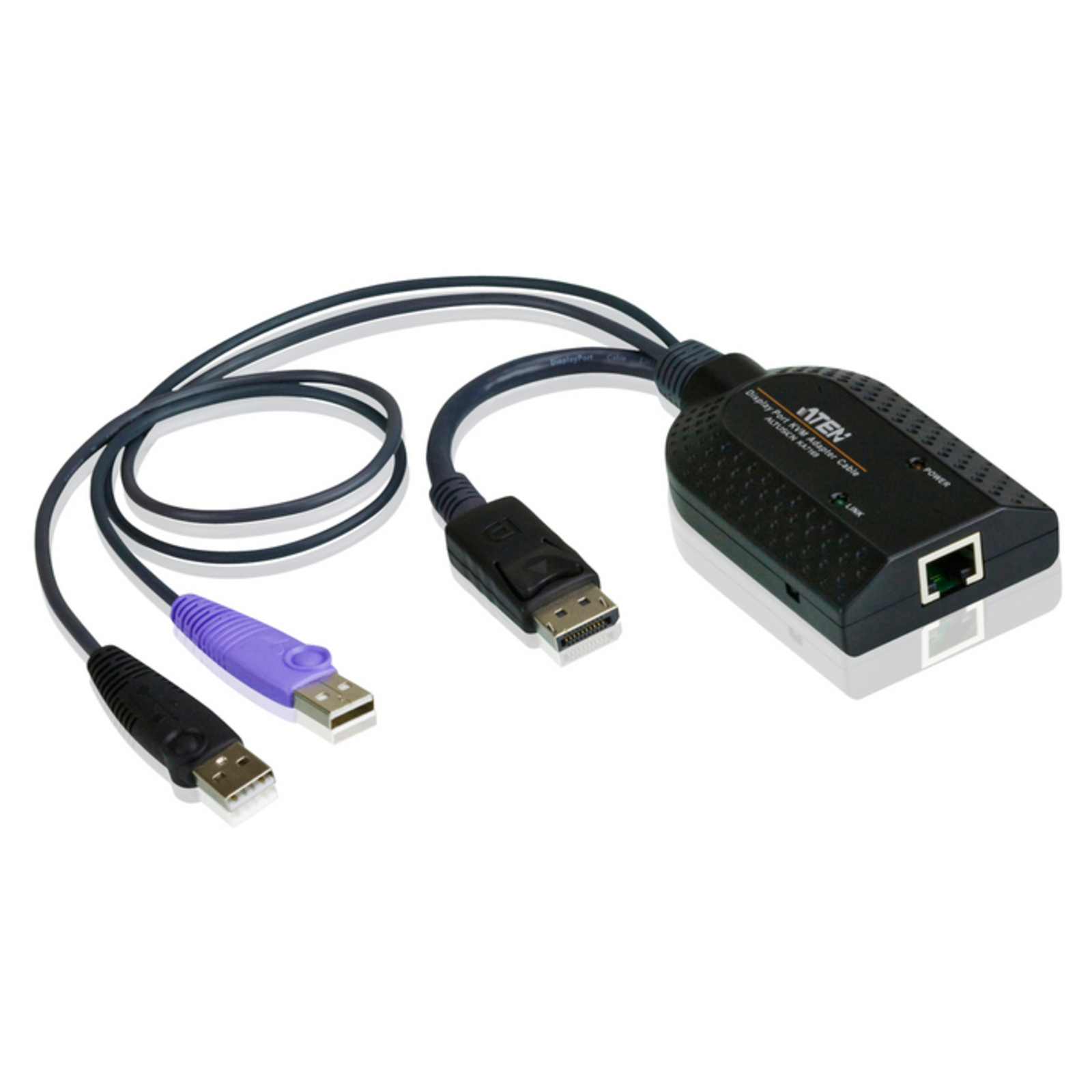 Aten KA7169 USB USB 2.0 Black 56mm 91mm 21mm