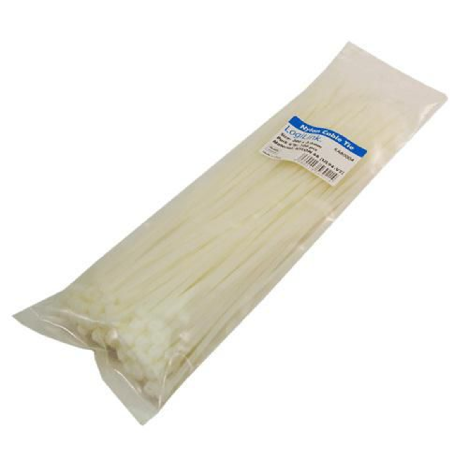 LogiLink Cable Tie Set 100 Pieces Length 290mm Thickness 3.6mm