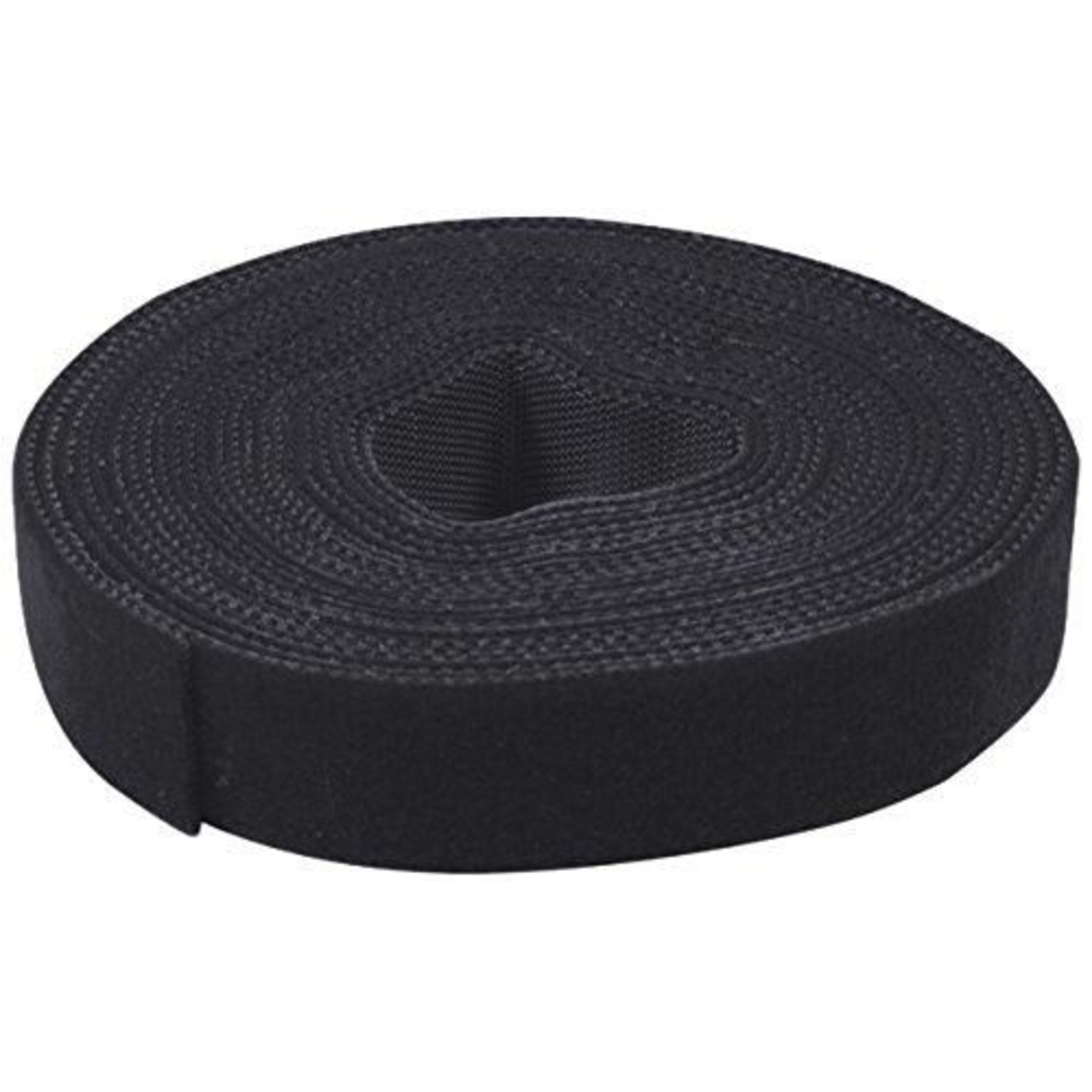 LogiLink Velcro Tape 4 M Length Can Be Cut to Size Width 16mm Black