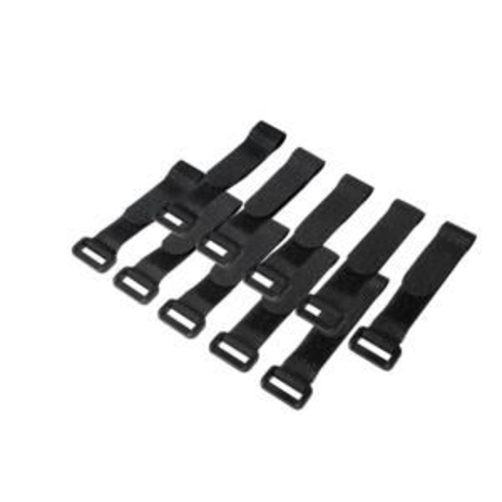 LogiLink Velcro Tape with Loop Set 10 Pieces Length 150mm Black