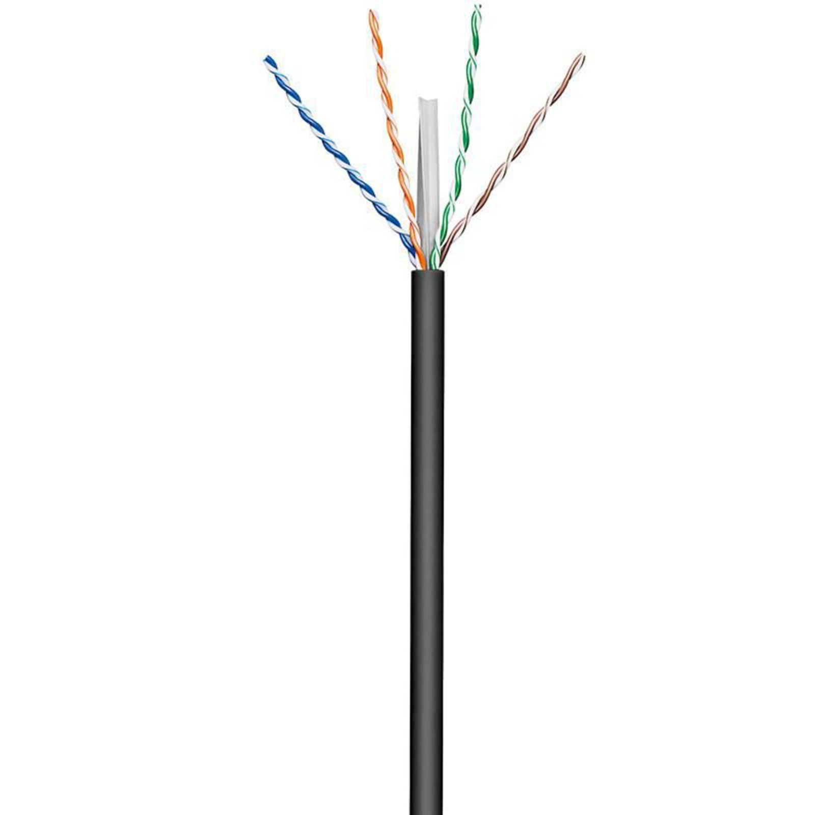 Microconnect KAB023-100 networking cable Black 100 m Cat6 U/UTP (UTP)