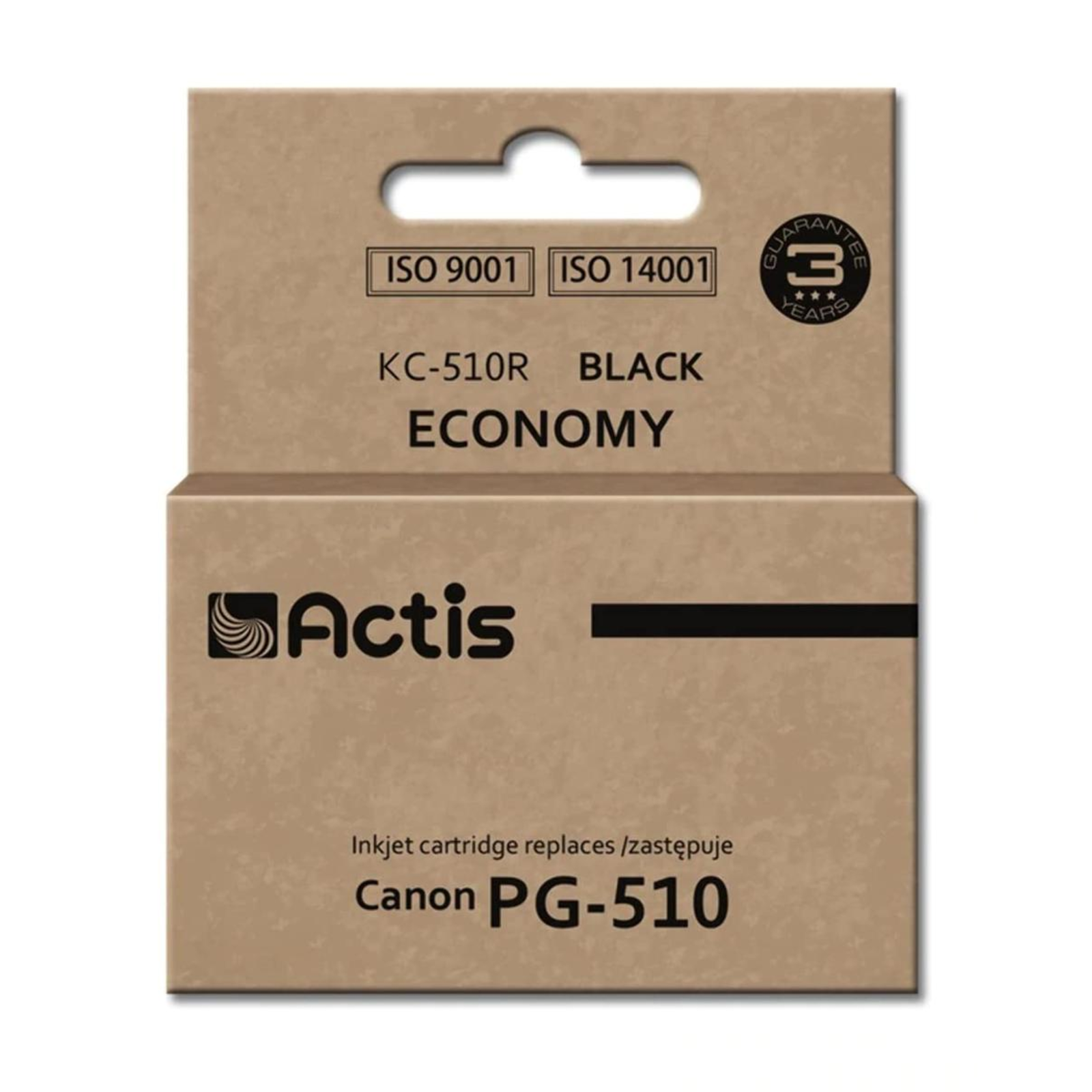 ACTIS KC-510R Ink Replacement Canon PG-510 Standard 12 Ml Black
