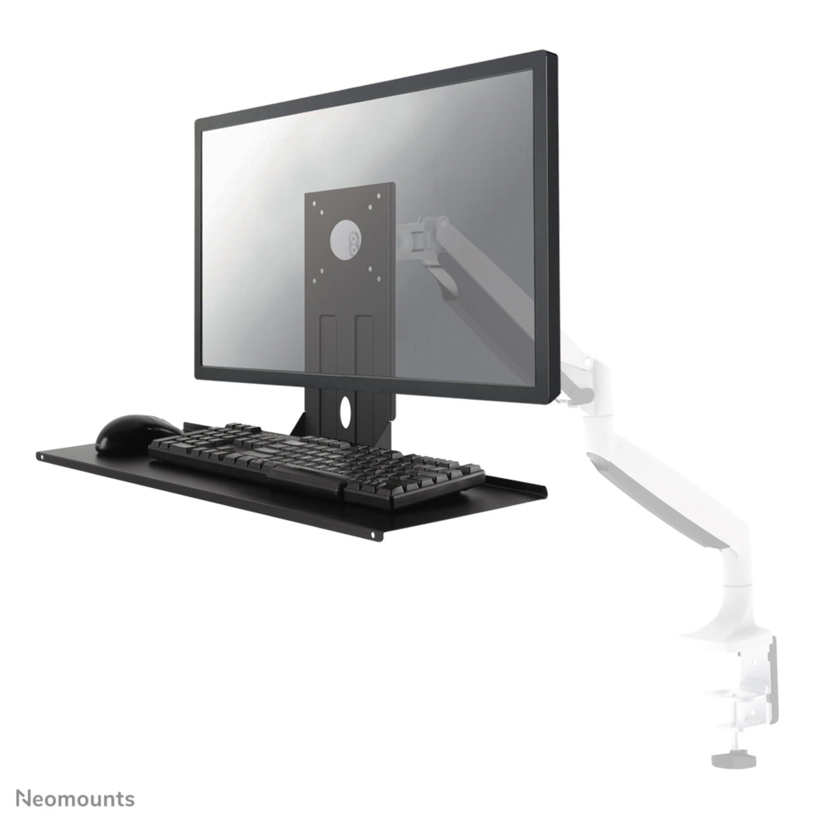 Neomounts TIS Mouse And Keyboard Holder Black. Max.3KG