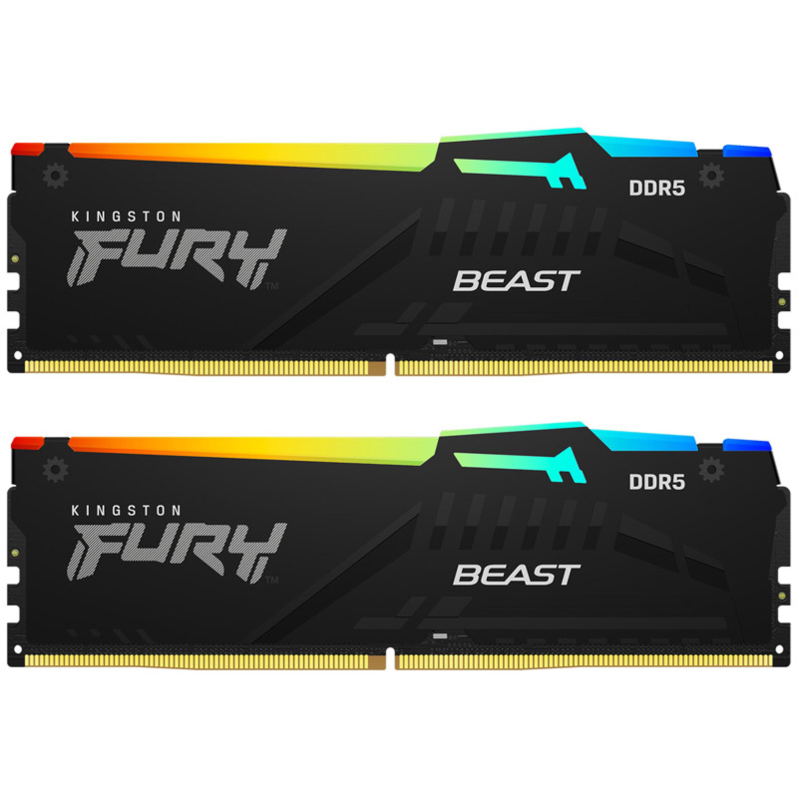 Kingston DDR5 16GB PC 5600 CL40 KIT 2x 8GB FURY Beast RGB