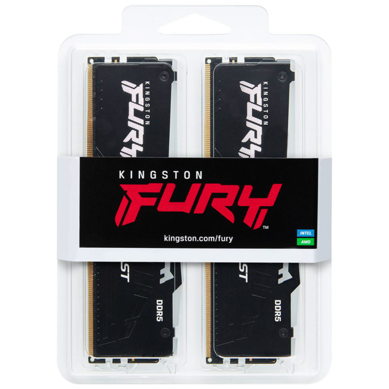 Kingston DDR5 16GB PC 5600 CL40 KIT 2x 8GB FURY Beast RGB