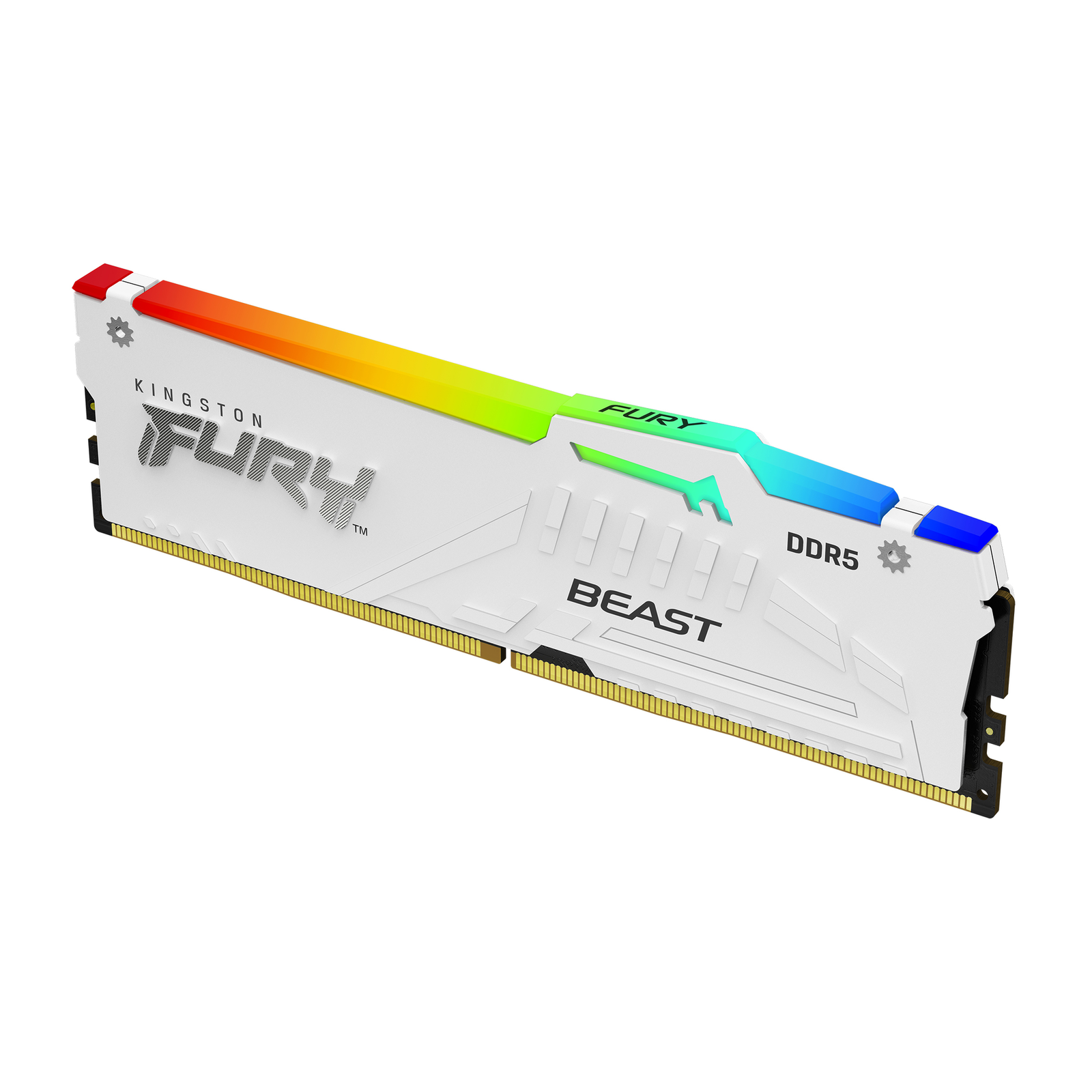 Kingston FURY Beast EXPO -DDR5 -16GB -6000MHz -CL30 -1x16GB -RGB -White
