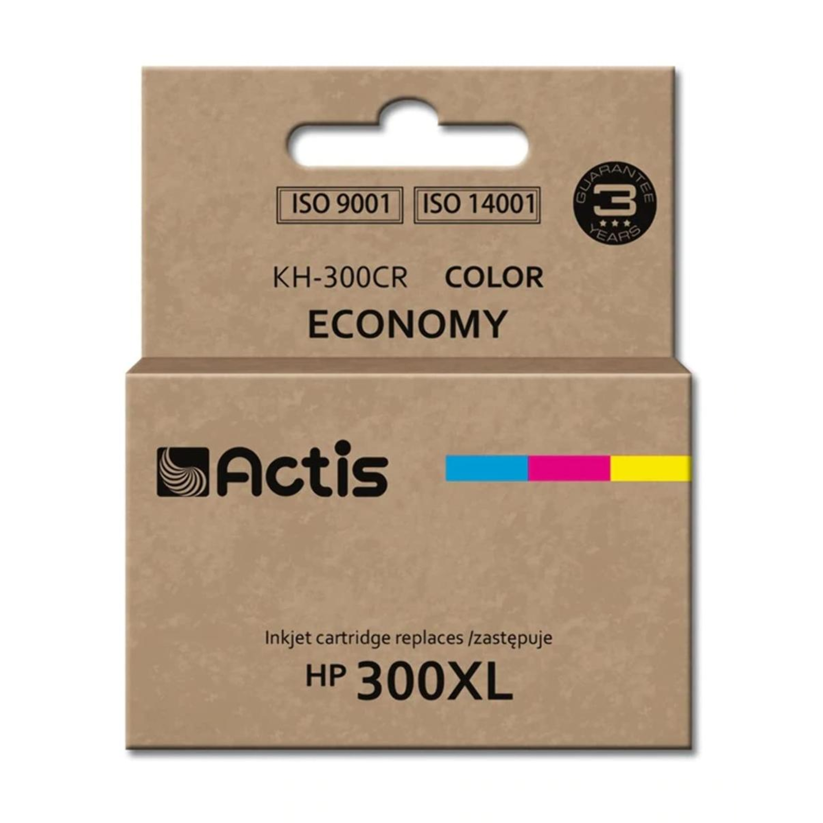 ACTIS KH-300CR Ink Replacement HP 300XL CC644EE Standard 21 Ml Colour
