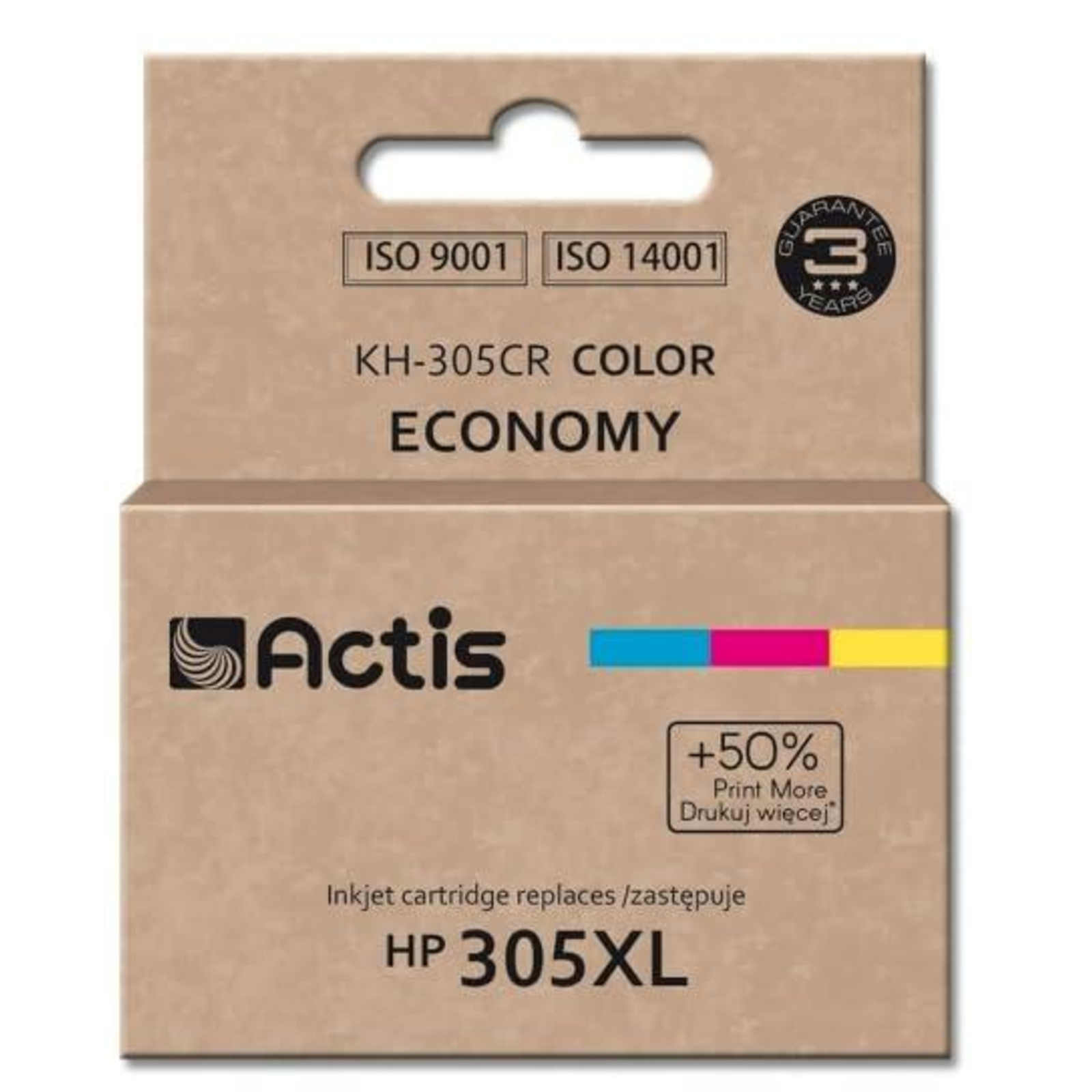 ACTIS KH-305CR HP Printer Ink Replacement 3YM63AE Standard 18 Ml Colour